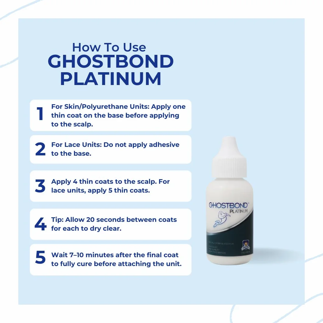 Professional Hair Labs Ghost Bond Platinum 38 ml Pegamento para Pelucas