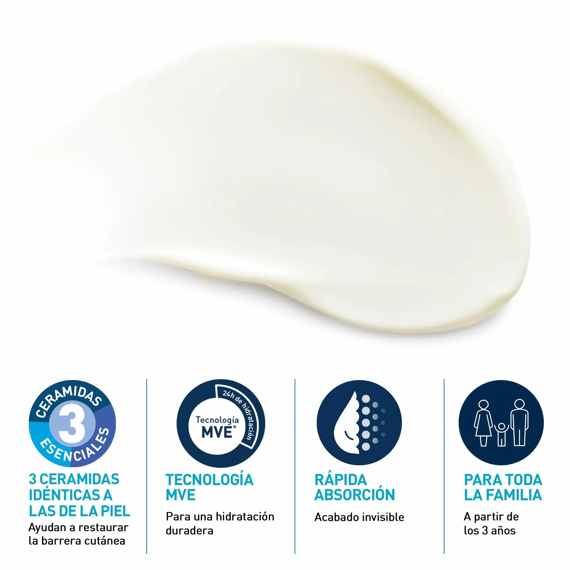 CeraVe Loción Protectora Invisible Hidratante SPF 50+ 177 ml
