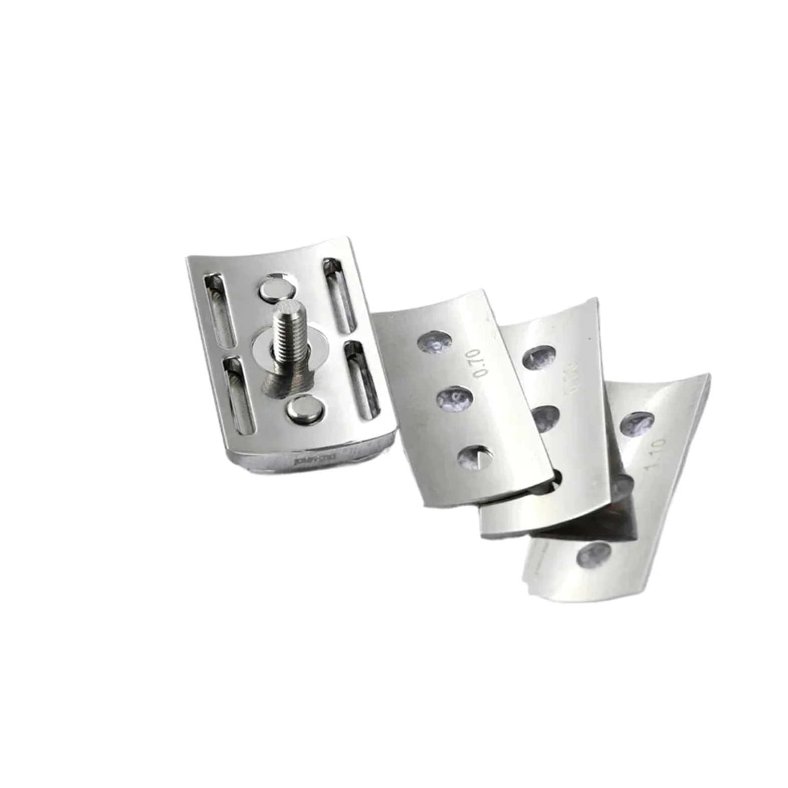 , Compatible Con Yaqi, Trifecta, Cabezal De Afeitar De Seguridad Pulido De Acero Inoxidable 316 Ajustable Con Diferentes Espacios De Hoja