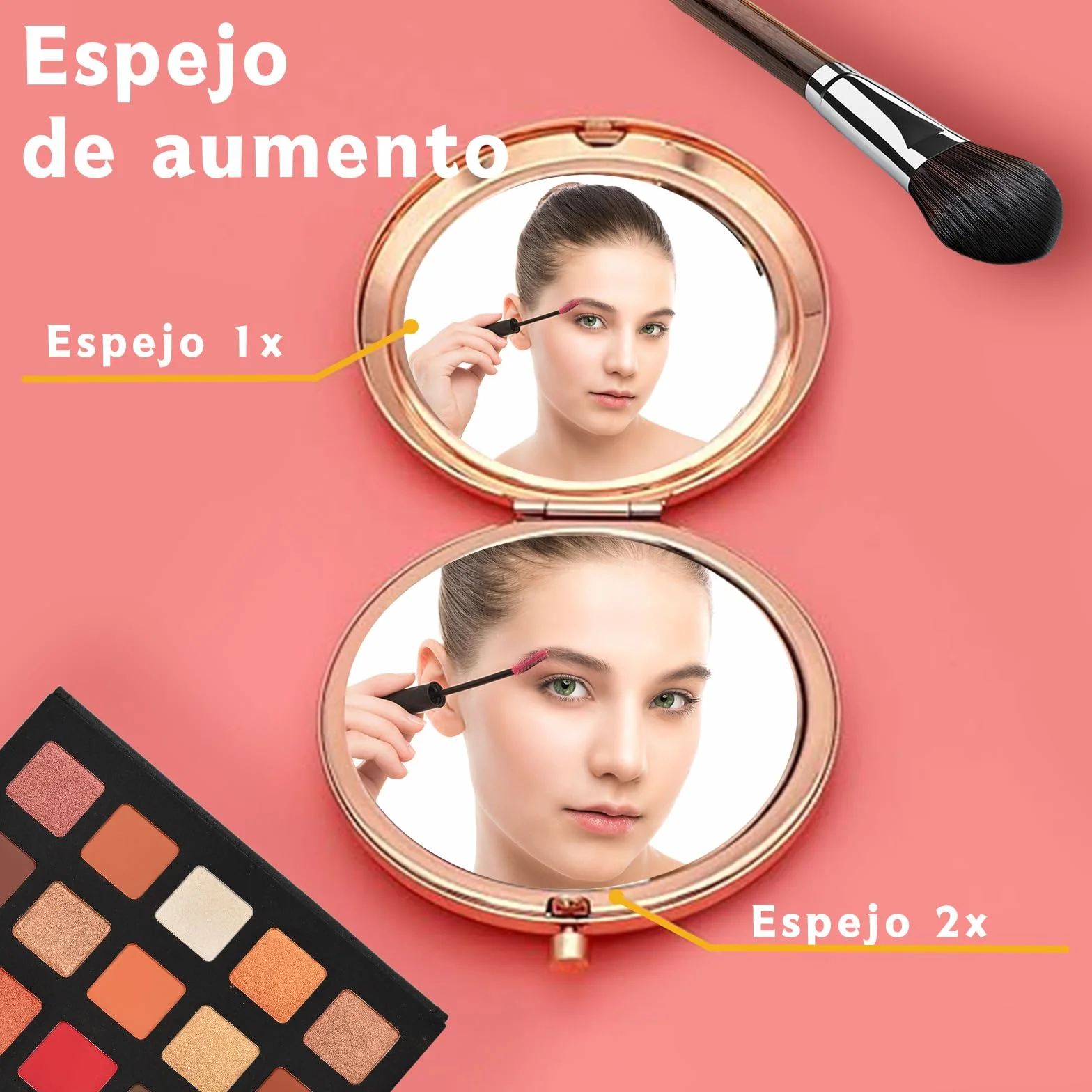 VivaJoy Regalos para Chicas de 18 años - Regalo de cumpleaños para Hija con Espejo Compacto