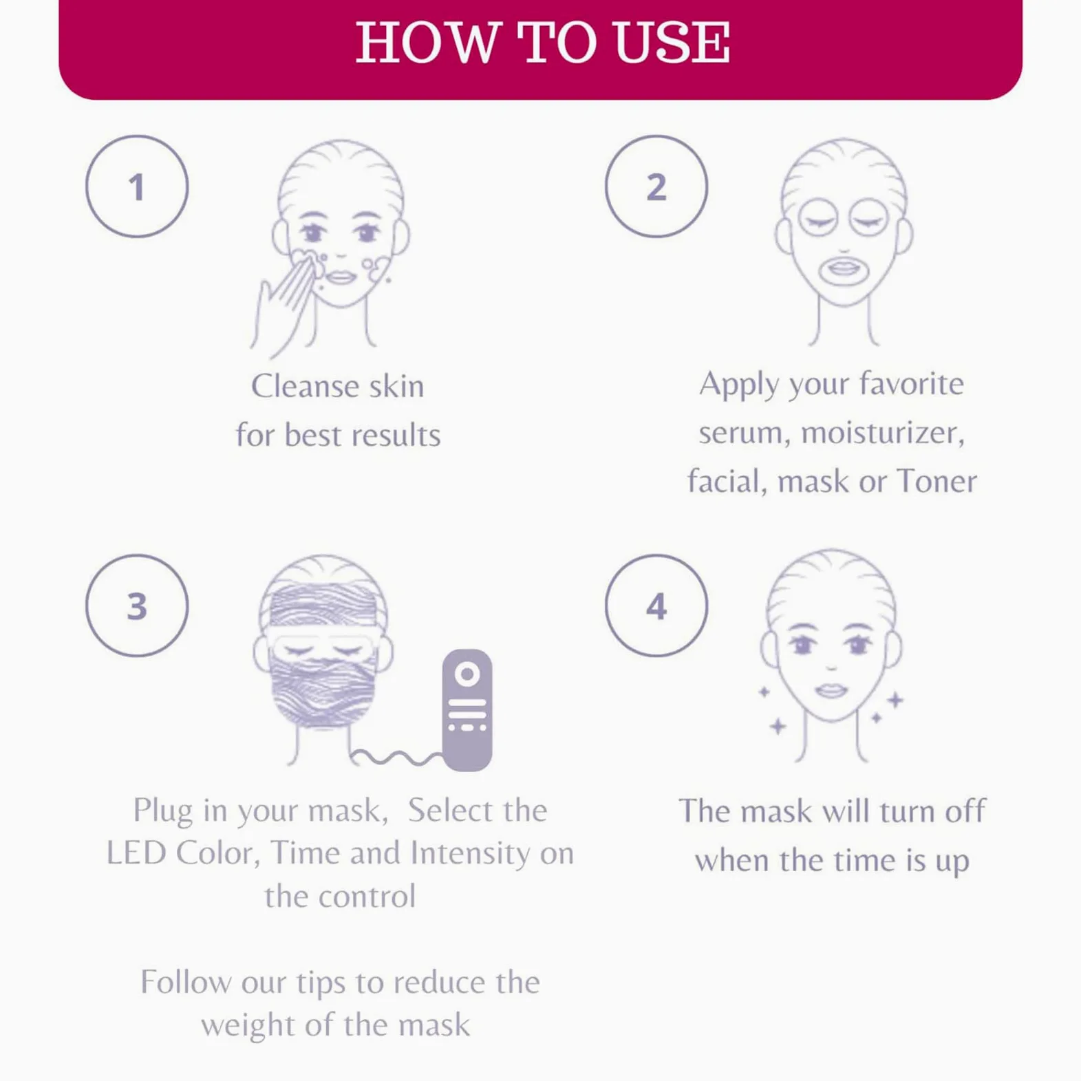 Máscara Facial LED de 7 Colores, LED Photon Máscara de Terapia de Luz Profesional con Cuello, Tratamiento Reafirmante del Acné para Rejuvenecimiento y Estiramiento de la Piel
