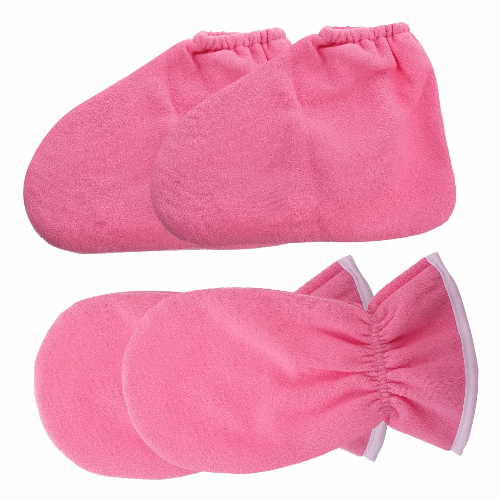 Guantes De Cera De Parafina Y Botines Reutilizables Para Baños De Parafina 11.81x6.29 Pulgadas
