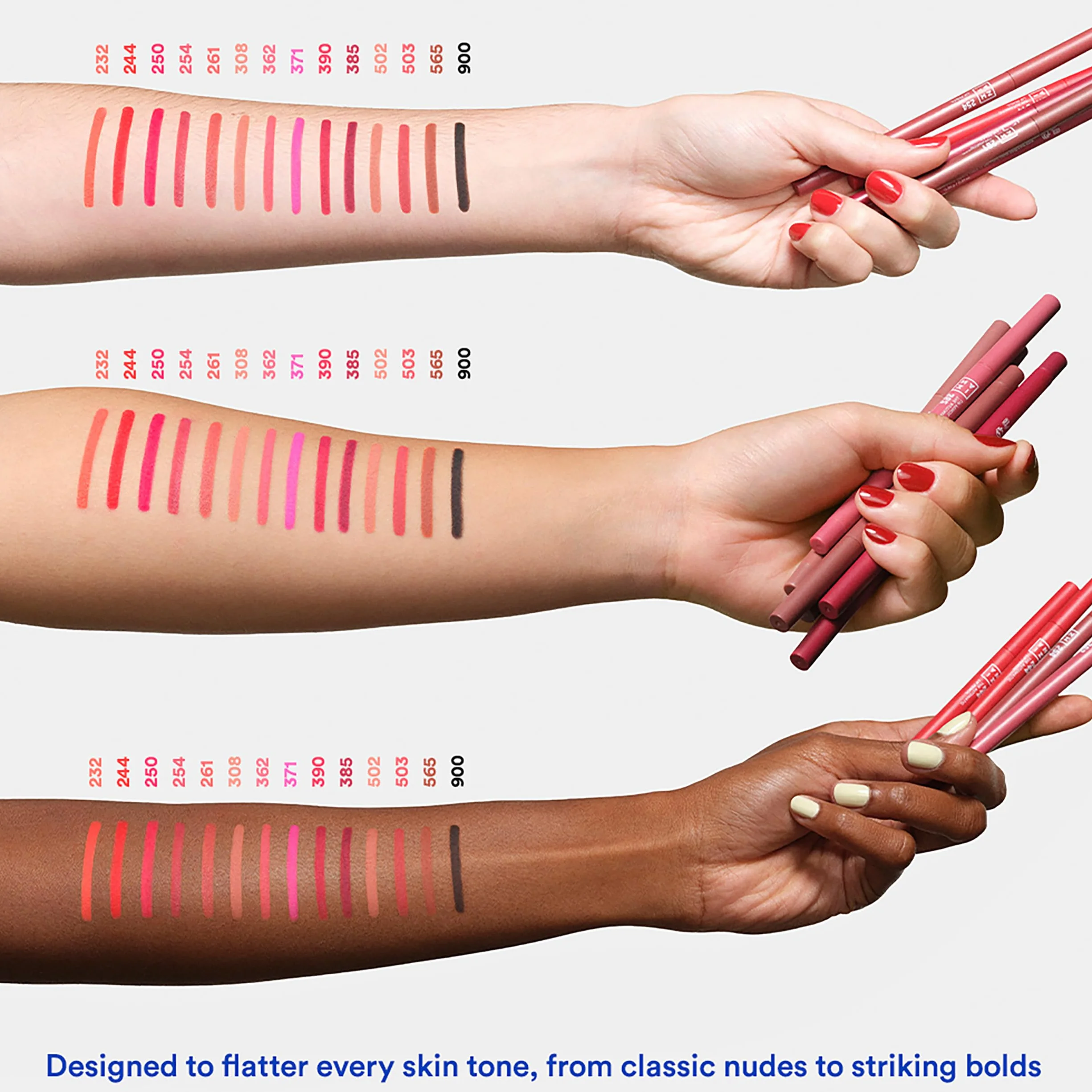 3INA MAKEUP The Automatic Lip Pencil 503 Nude Retráctil Waterproof Lip Liner Vegan