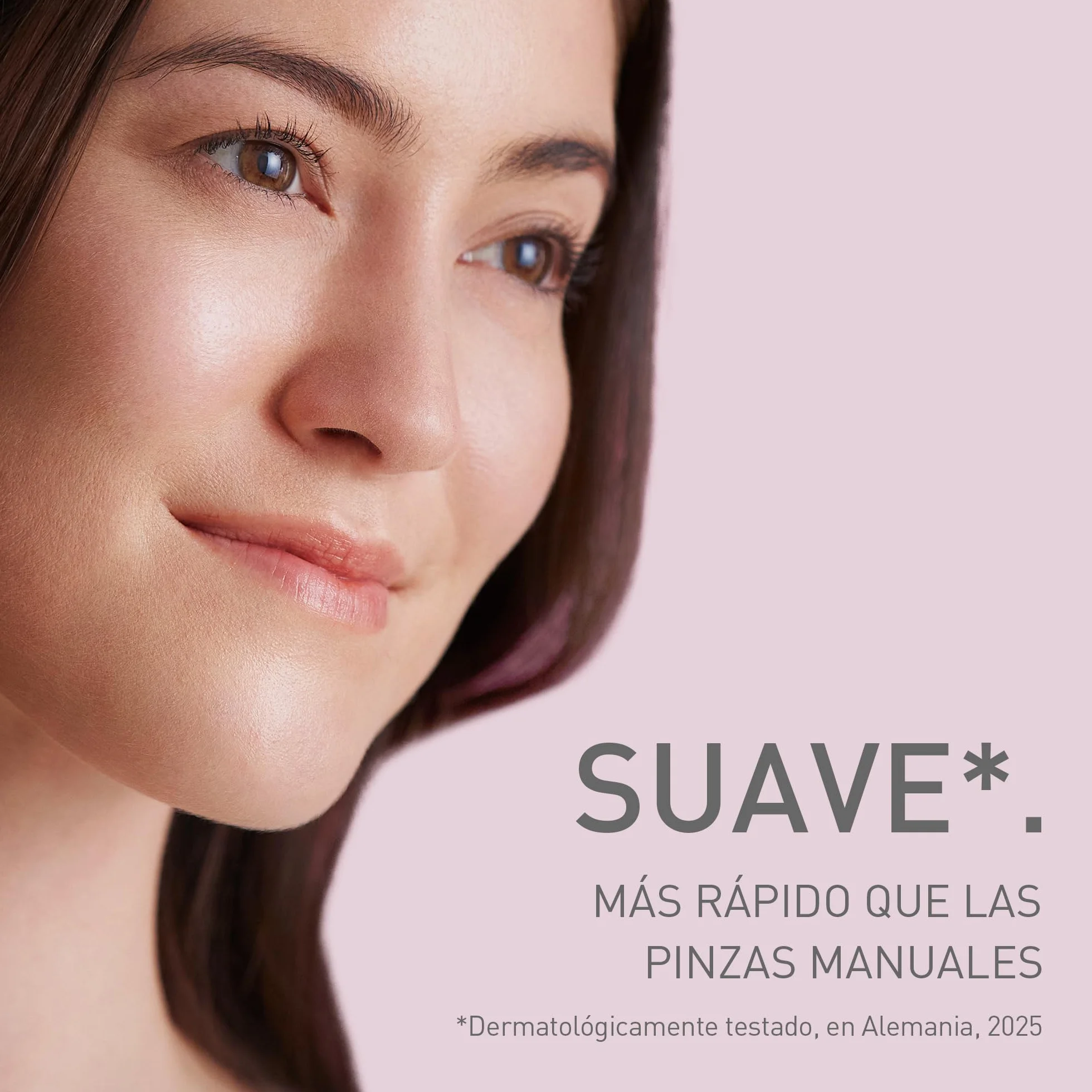 Panasonic ES-EF10-V503 Depiladora de Cejas y Vello Facial Mujer, Perfiladora de Cejas, Luz LED, Diseño Compacto Tipo Bolígrafo, Funciona con Pilas AA, Lila