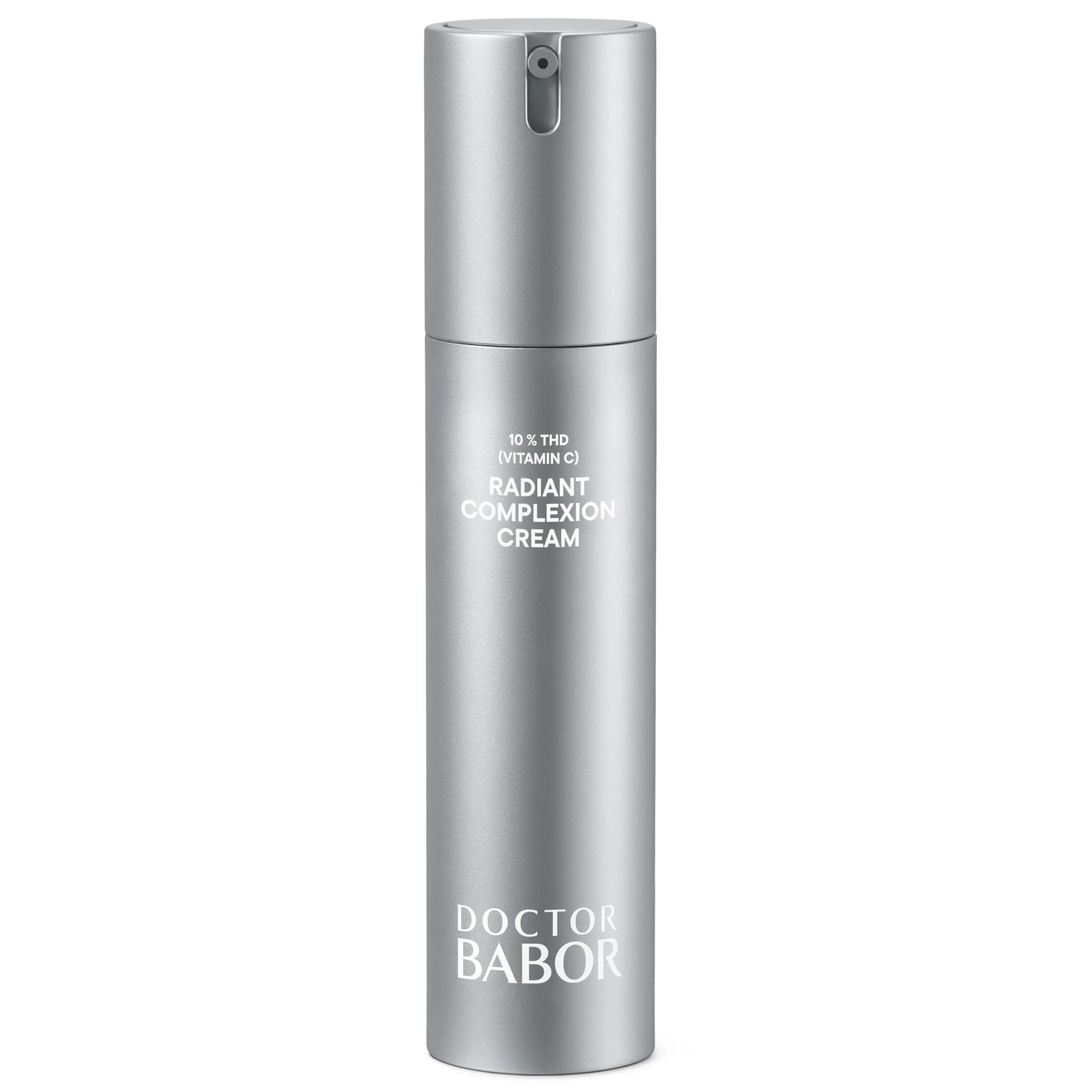 DOCTOR BABOR Radiant Complexion Cream (50 ml) – Crema hidratante facial vegana con ácido hialurónico y 10% de vitamina C, reduce la hiperpigmentación y lograr una piel visiblemente más luminosa