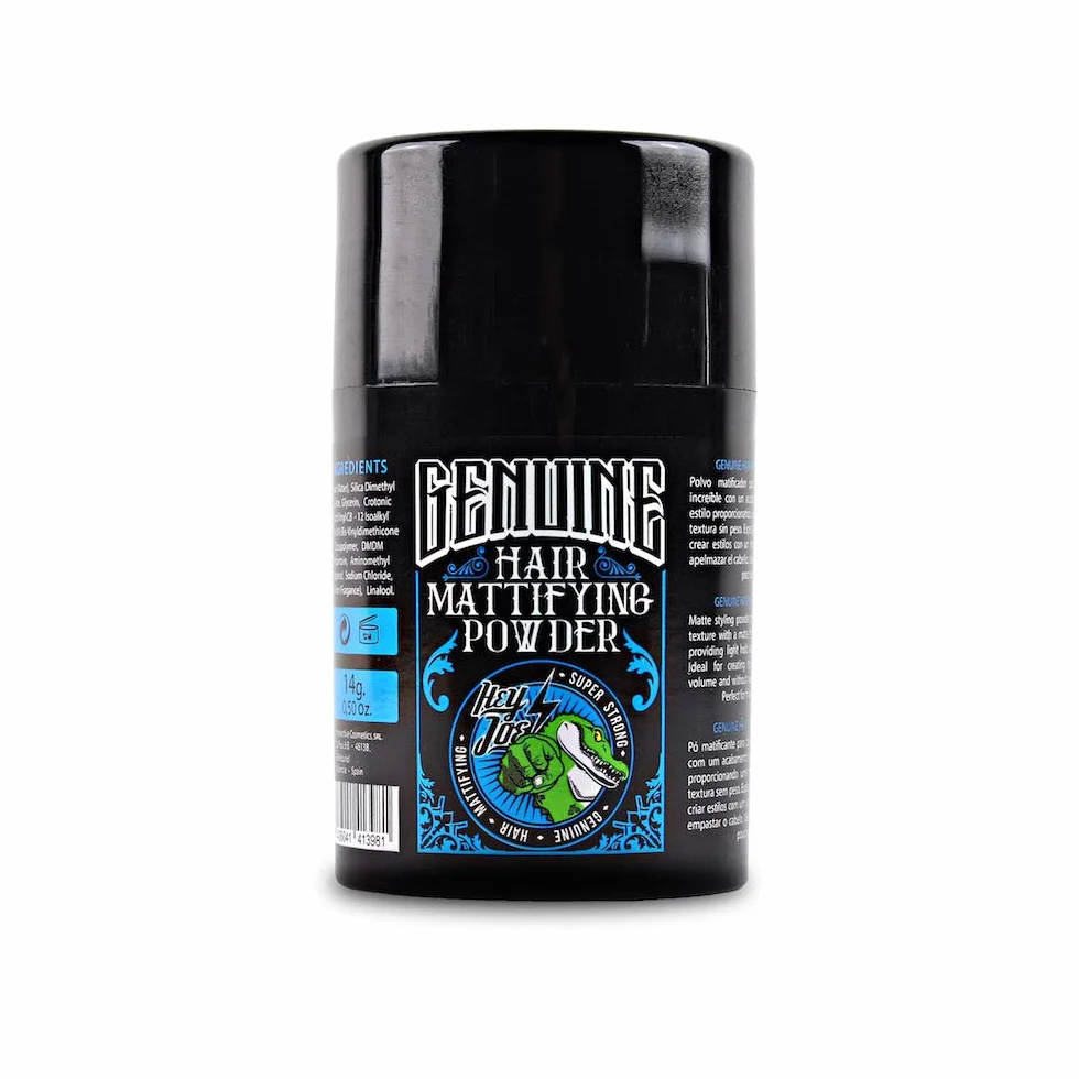 HEY JOE Hair Mattifying Powder SUPER STRONG 14 gr Polvos Volumen y Fijación