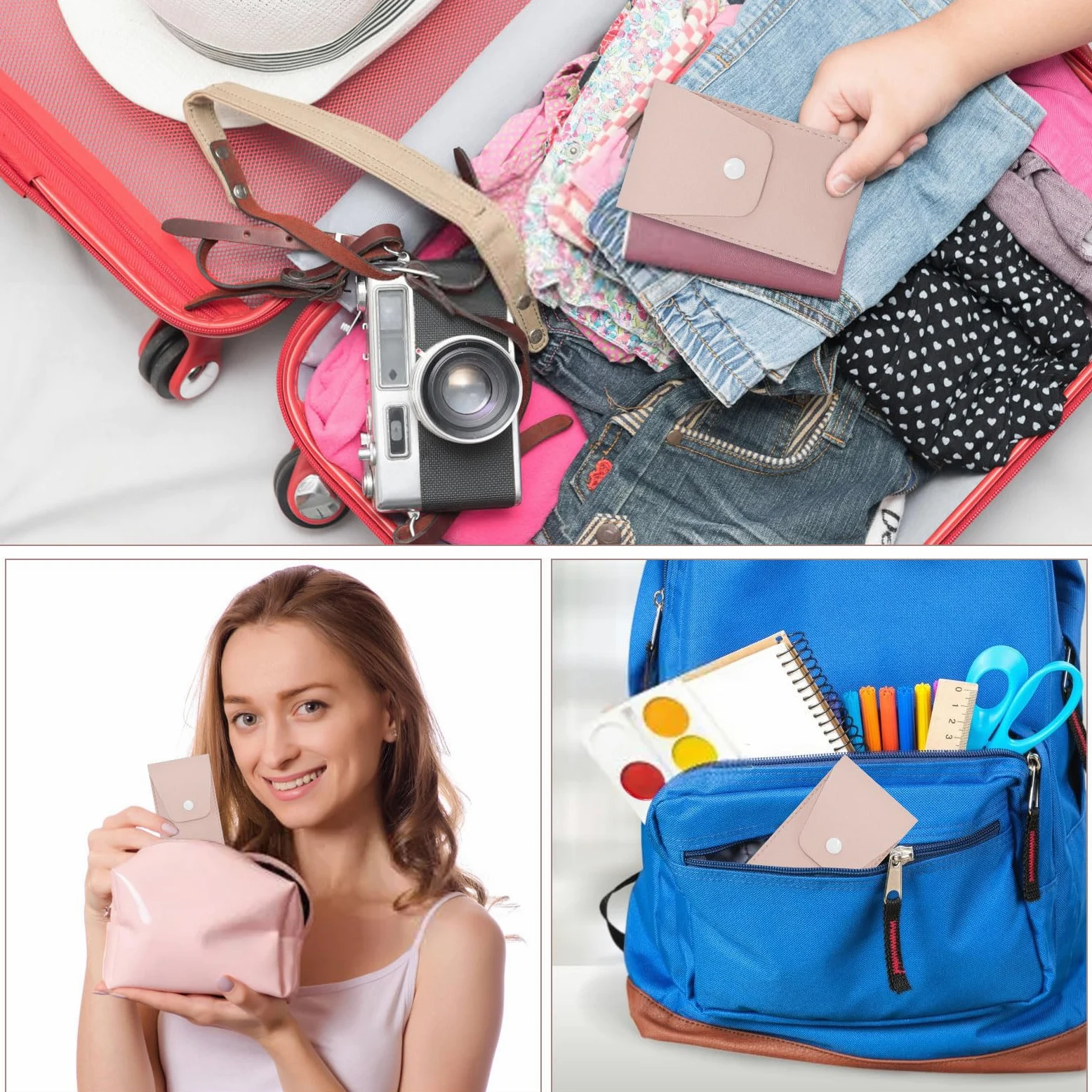 Juego de 15 brochas de maquillaje tamaño viaje, mini brochas de maquillaje facial, bolsa para maquillaje, recuerdos de fiesta, boda, despedida de soltera, regalo de dama de honor, regalo de despedida