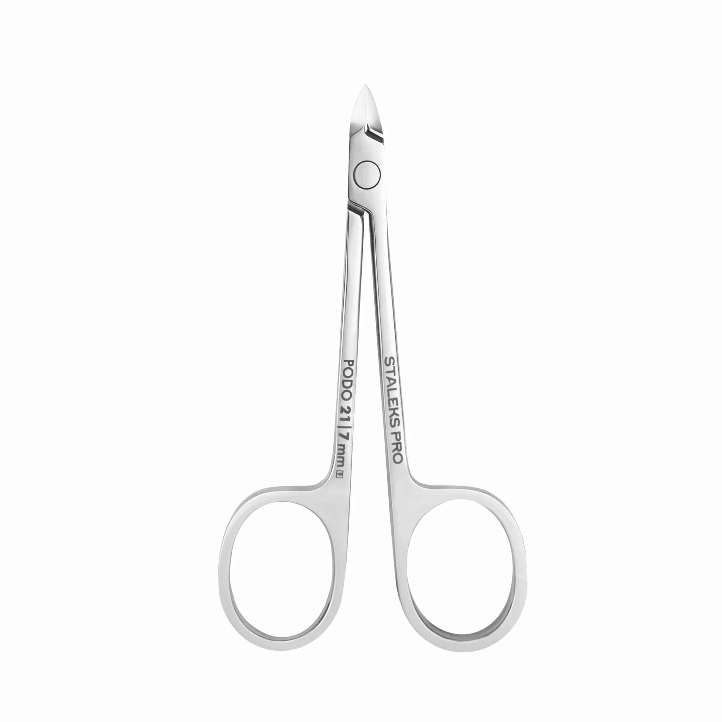 STALEKS PRO Alicates tipo tijera para uñas de los pies. Podo 21-7mm