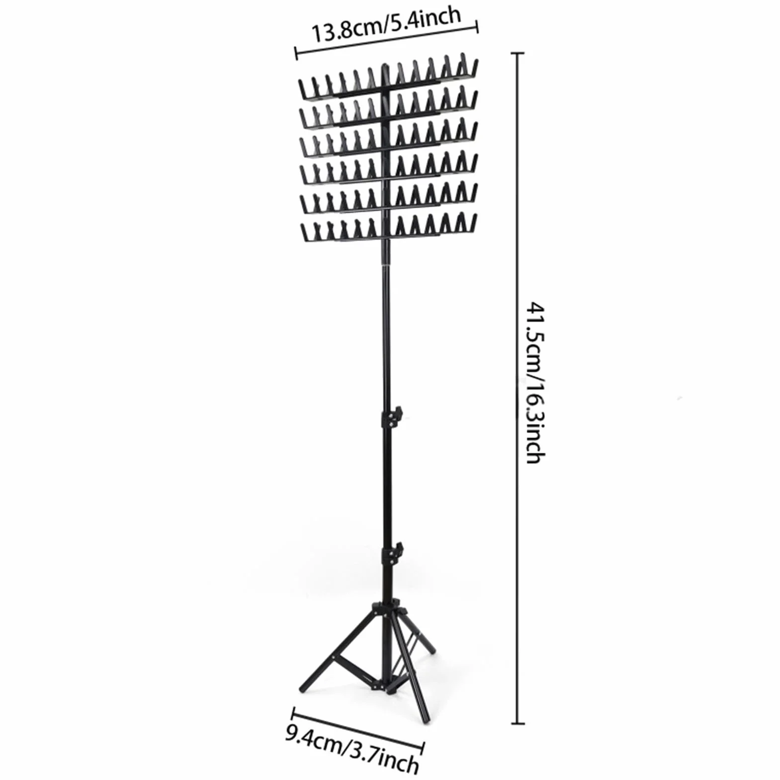 Soporte para extensiones de cabello ajustable 144 pinzas trenzas 2 lados