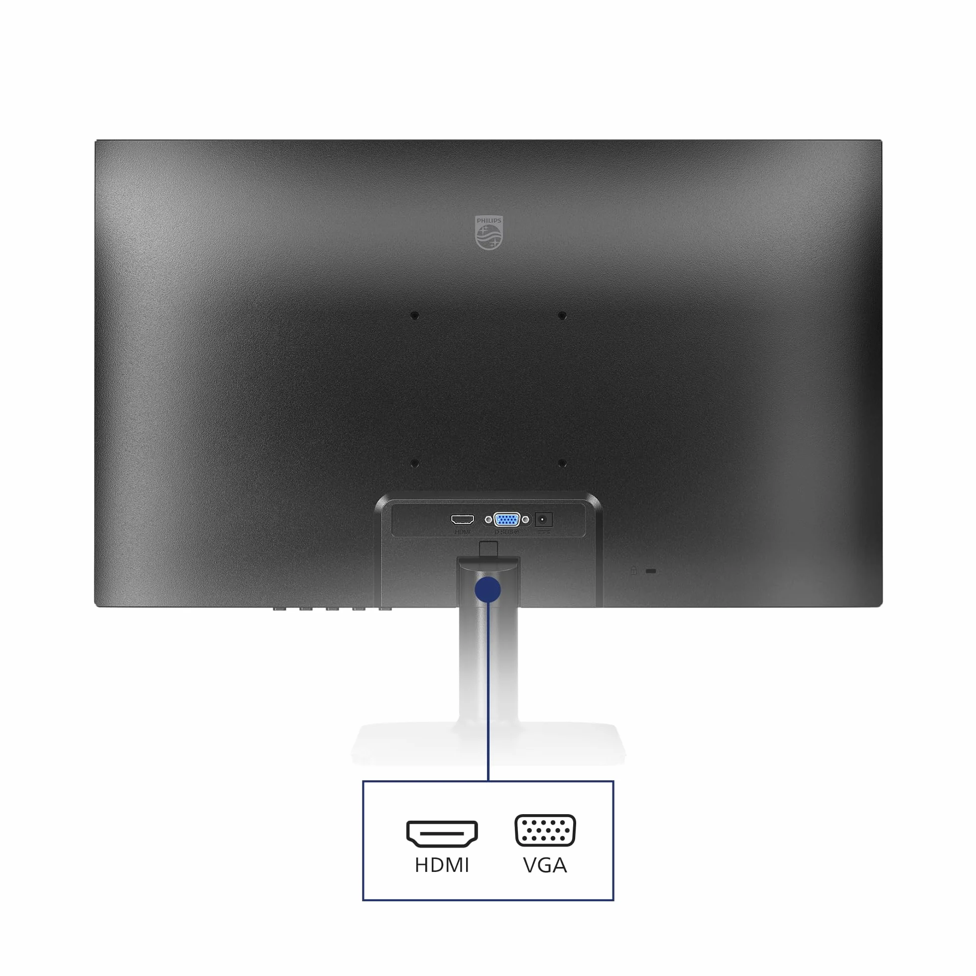 Philips 24E2N1110 Monitor 24" FHD 120 Hz 1 ms MPRT Adaptive Sync Blue Light 1920x1080 HDMI D-Sub Negro