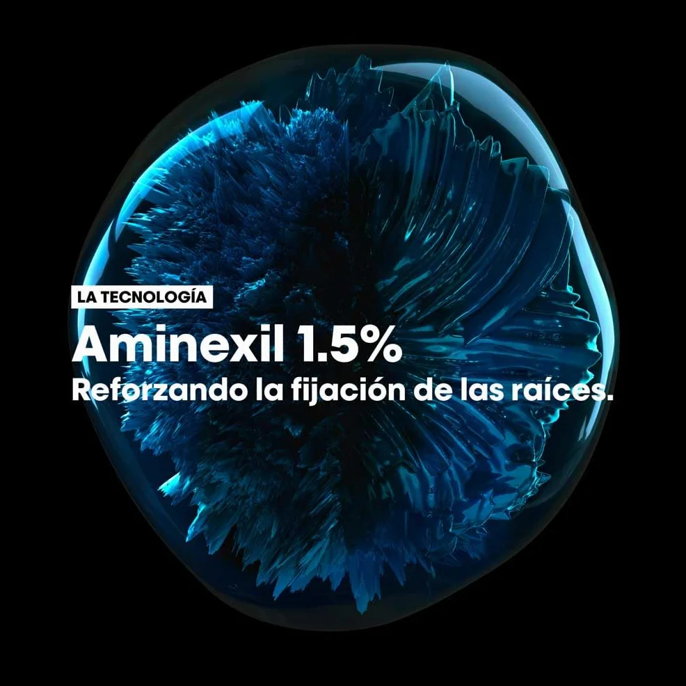 L'Oréal Professionnel, Tratamiento Anticaída para un Aspecto Más Denso y con Más Cuerpo, Aminexil Advanced, 10x6ml