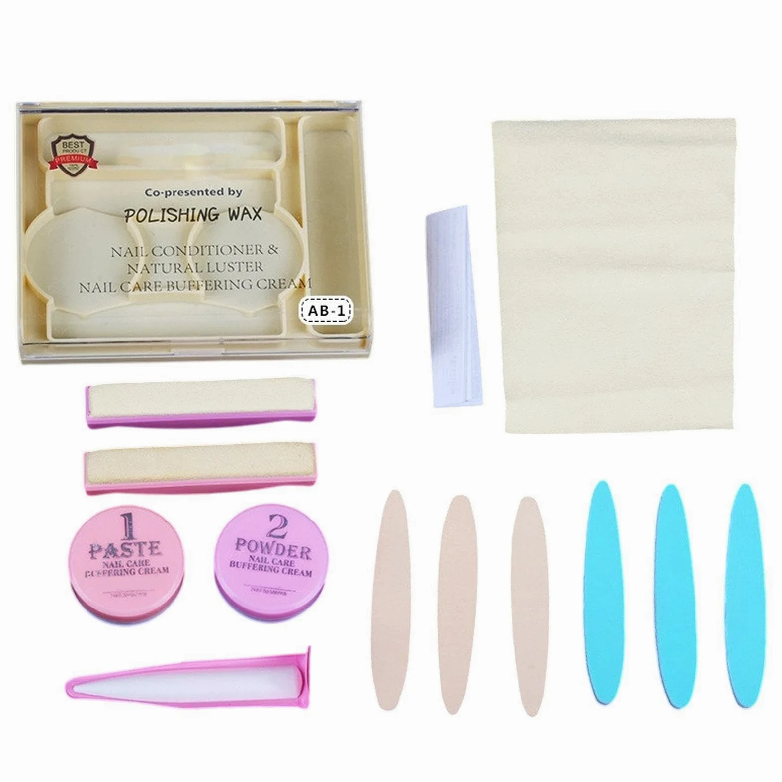 Kit de Manicura Con de para | Juego de Herramientas de Manicura para Pulir Uñas Para Mujeres Niñas Principiantes Salón en Casa Citas Boda Diario Fotos San