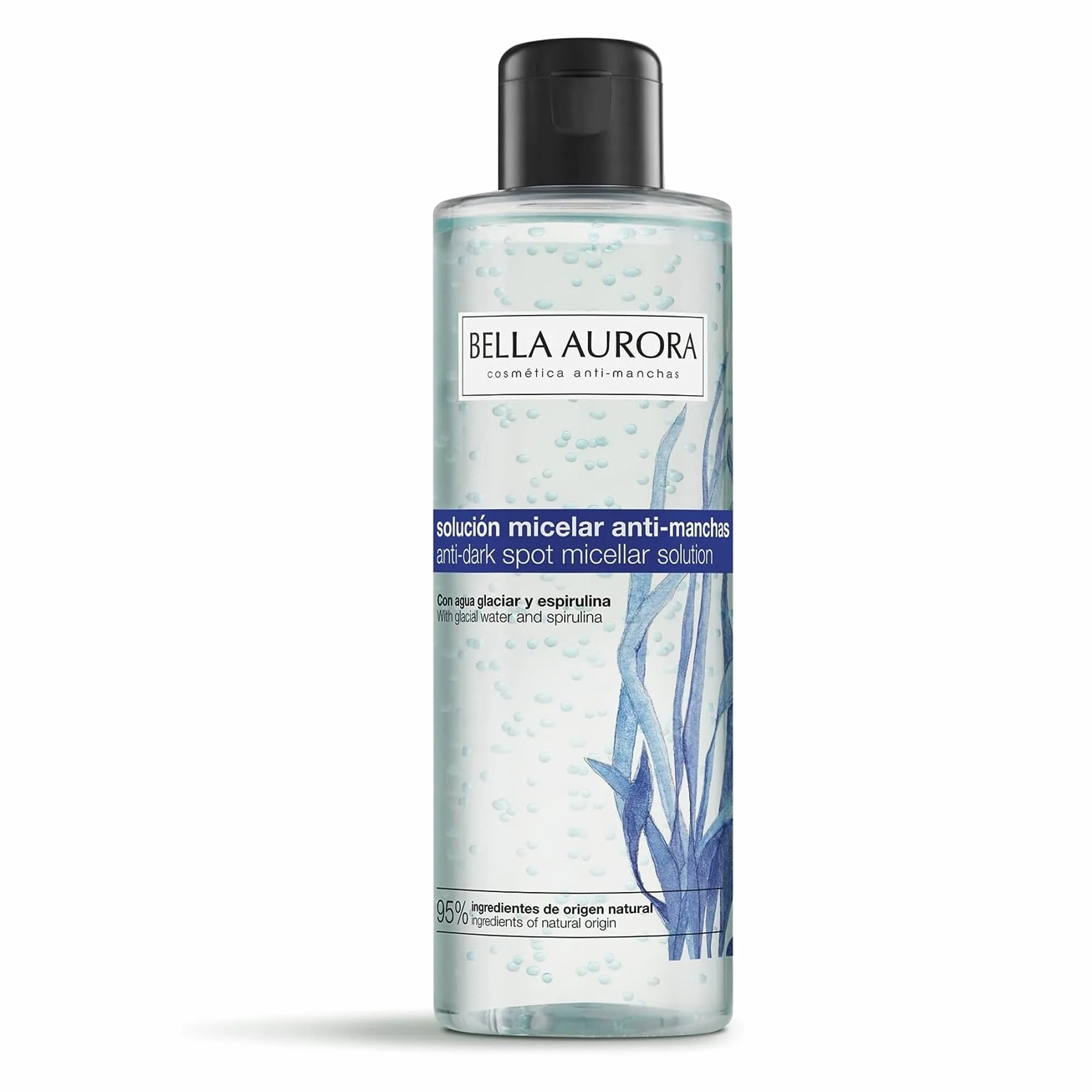 Agua Micelar 200 ml Anti-Manchas Anti-Edad Desmaquillante Rostro Limpieza Facial Refresca Hidrata Aclara Piel