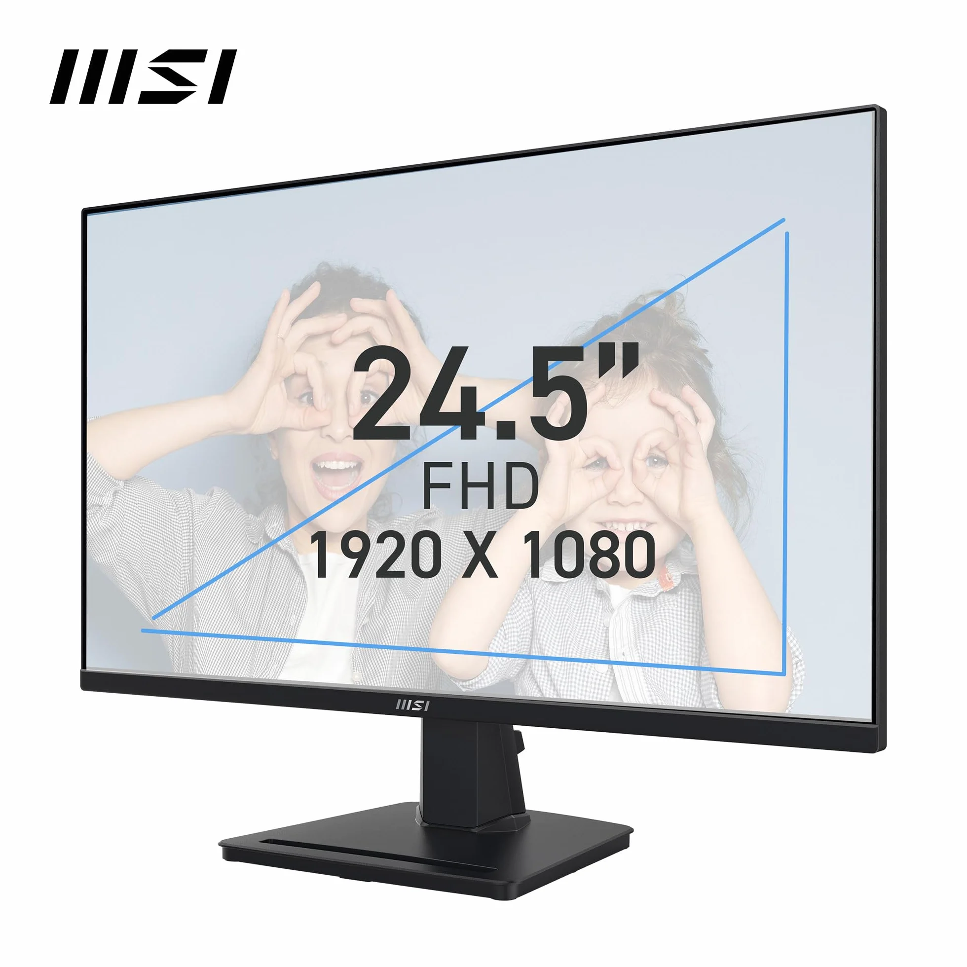 MSI Pro MP252 Monitor Profesional 24.5" Full HD IPS 1920x1080 100Hz Eye-Friendly Altavoces Integrados HDMI 2.0b DisplayPort 1.4a