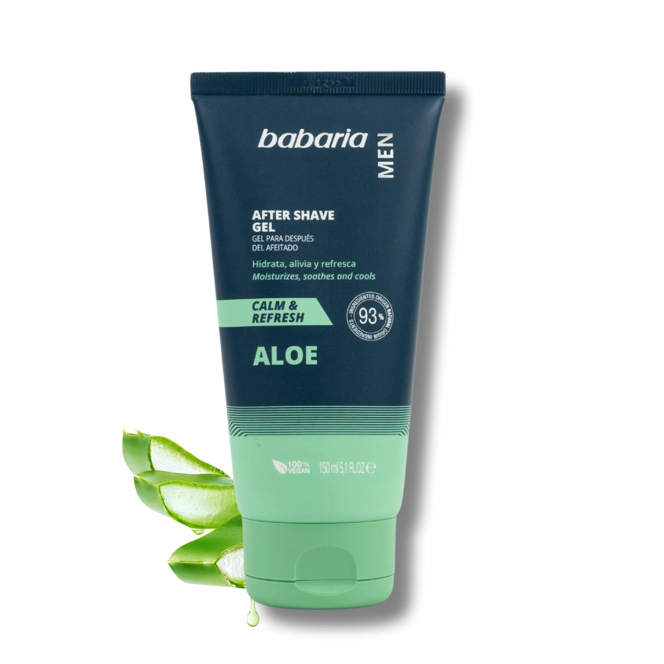 Babaria After Shave Hombre Crema Hidratante Facial Aloe Vera
