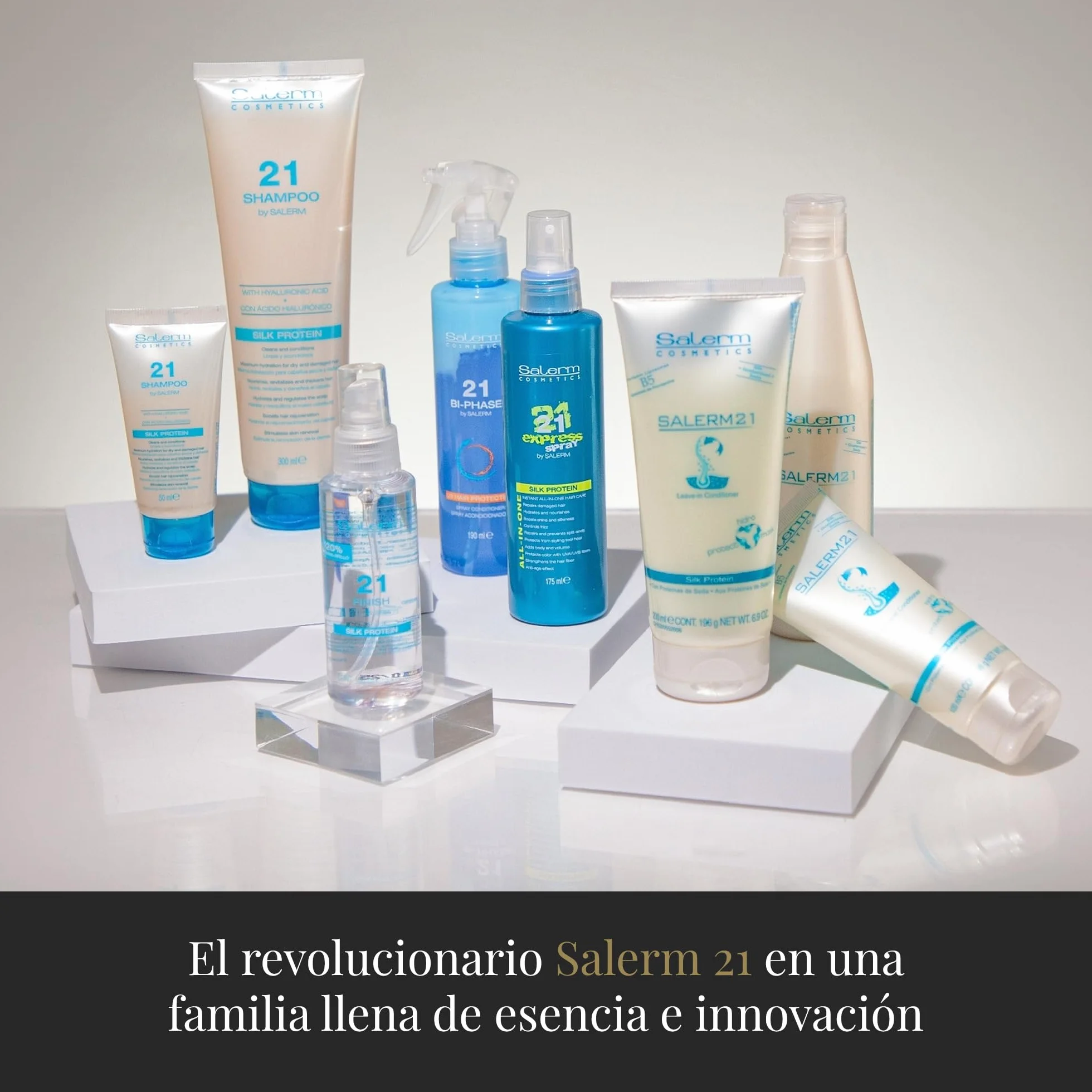 Salerm 21 Silk Protein Acondicionador sin Aclarado 100 ml Protector Calor Hidratante