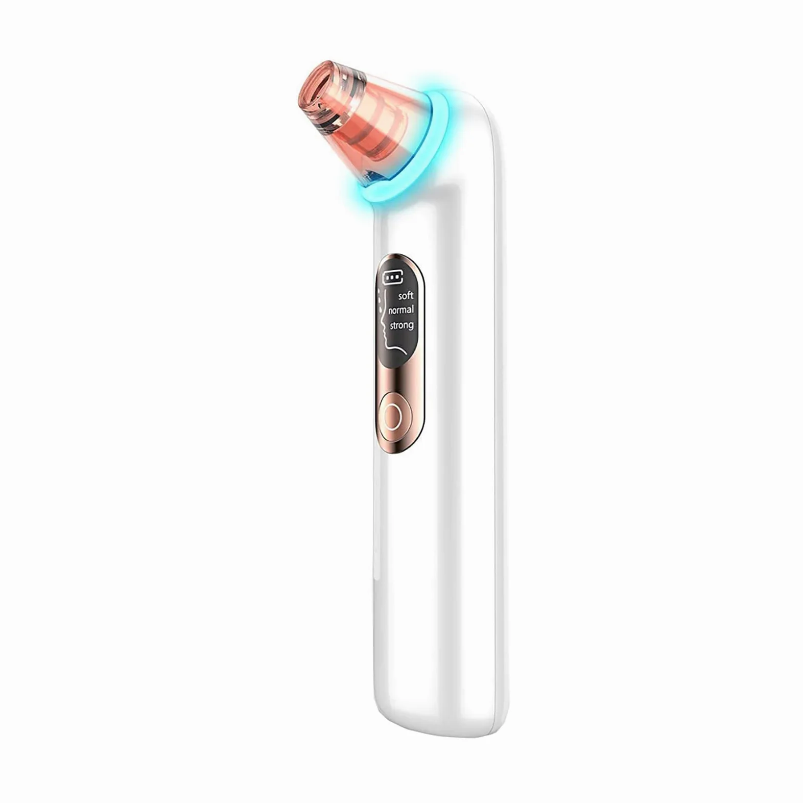 Aspirador de poros para eliminar puntos negros, herramienta extractora de puntos blancos, limpiador eléctrico de poros facial, limpiador de poros facial, herramienta de succión de puntos negros,