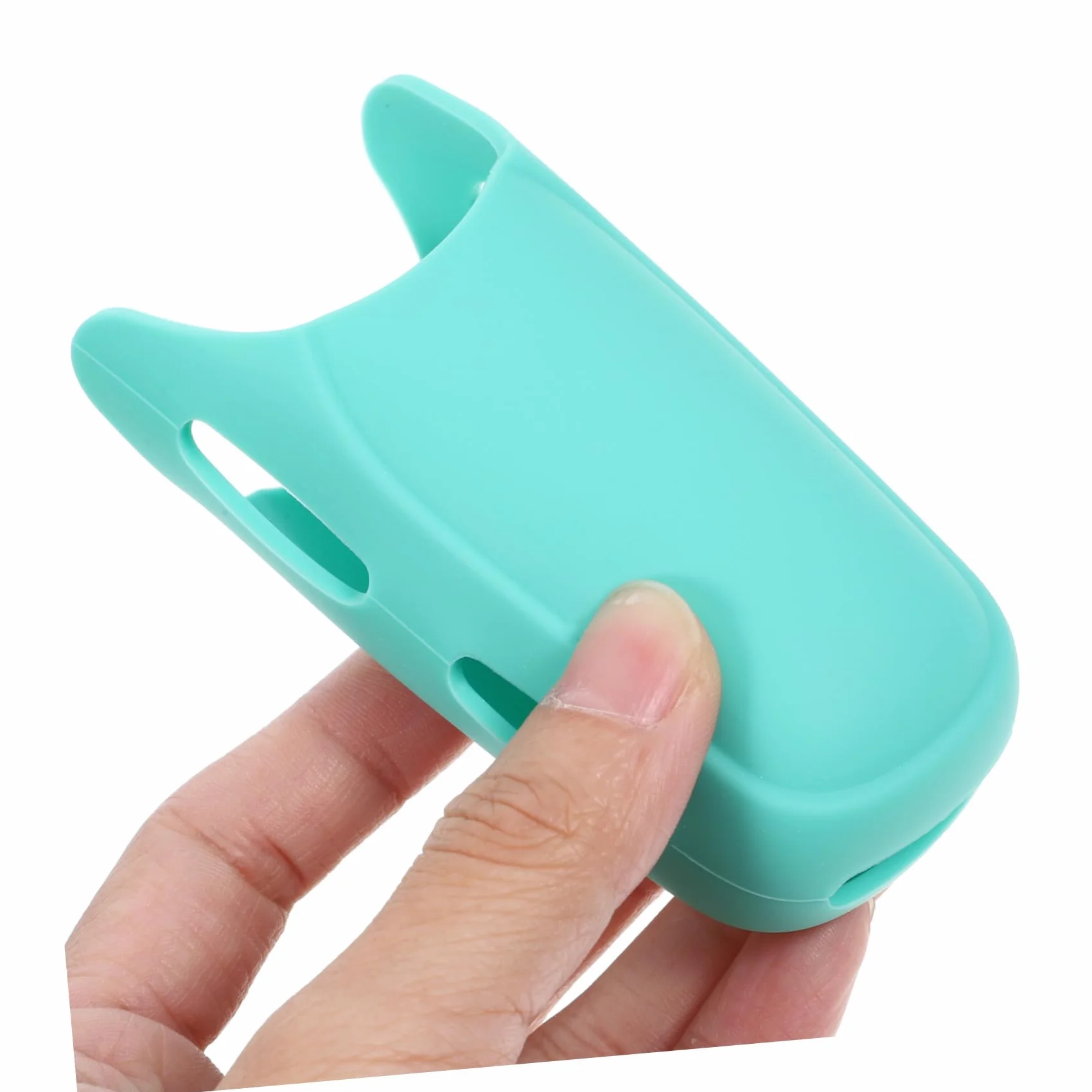 Funda de Silicona para Plancha de Pelo, Soporte Antideslizante Protector Térmico Verde