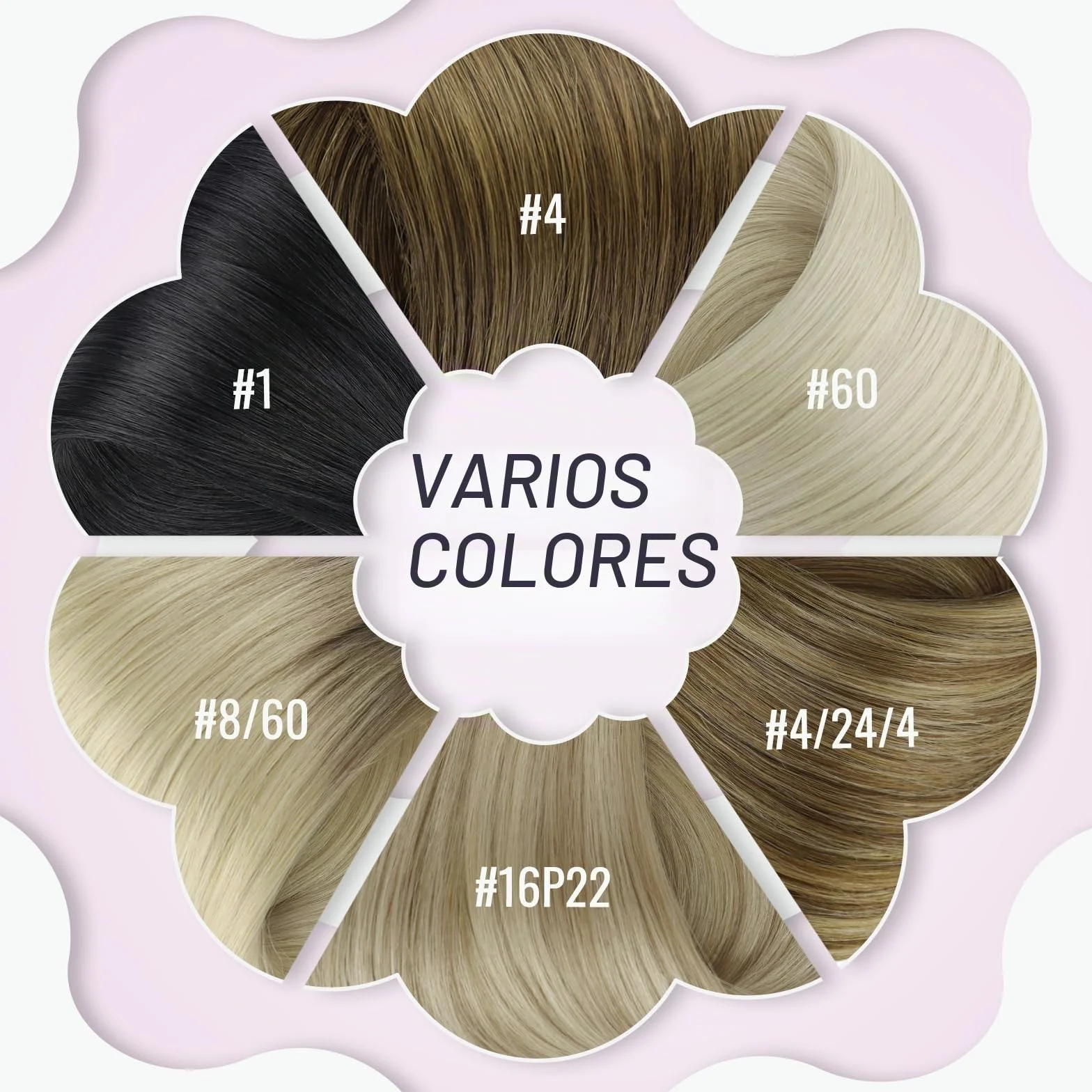 Fshine Extensiones De Queratina 50g 40cm Extensiones Pelo Natural | Puntas De Queratina Preunidas, Extensiones De Queratina, Para Cabello Fino, Sin Volumen Extra, Aporta Mucho Volumen