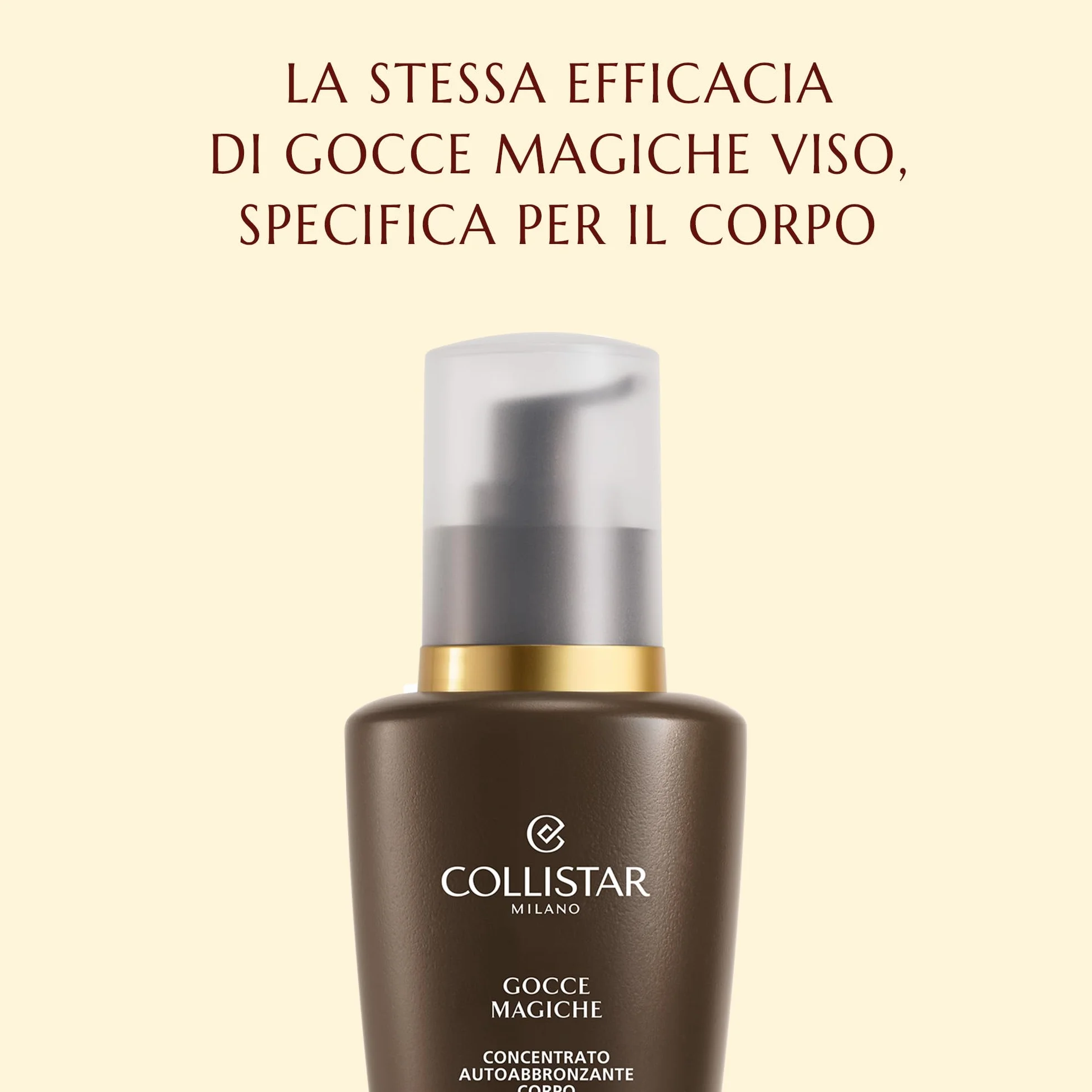 Collistar Set de regalo para mujer Gocce Magiche Autobronceador Cara 30ml + Cuerpo 125ml Set Autobronceador para Mujer Bronceado Natural Intenso Antimanchas Hidratante Larga Duración