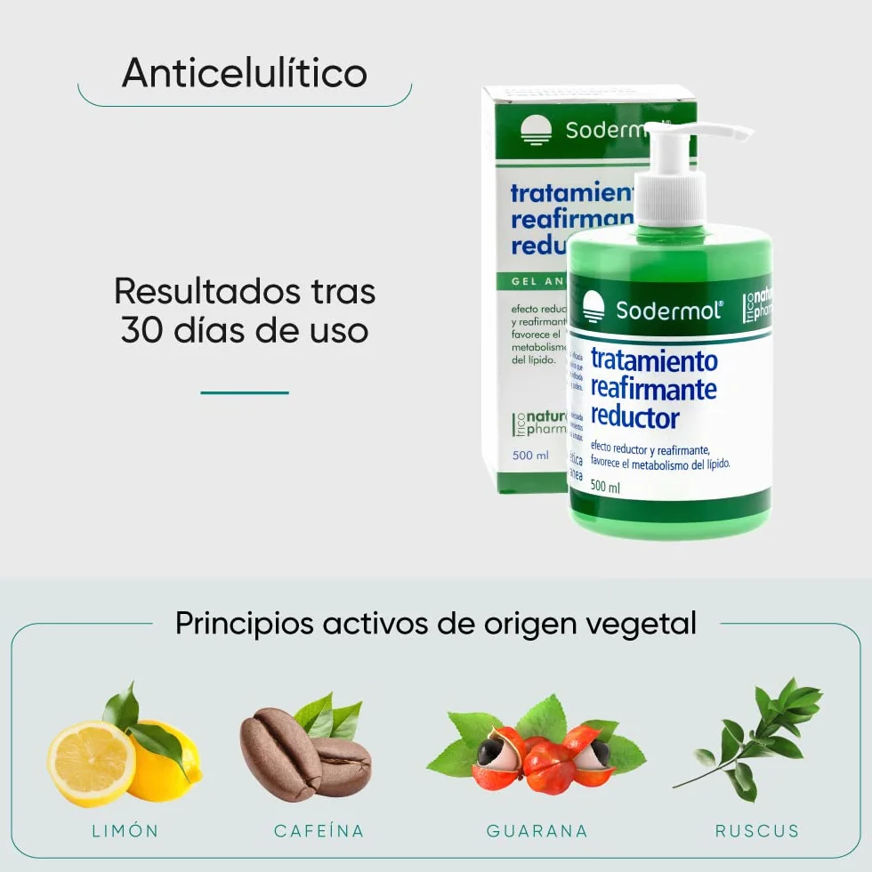 Gel crema reductora anticelulitica reafirmante quemagrasas abdomen caderas gluteos efecto frio