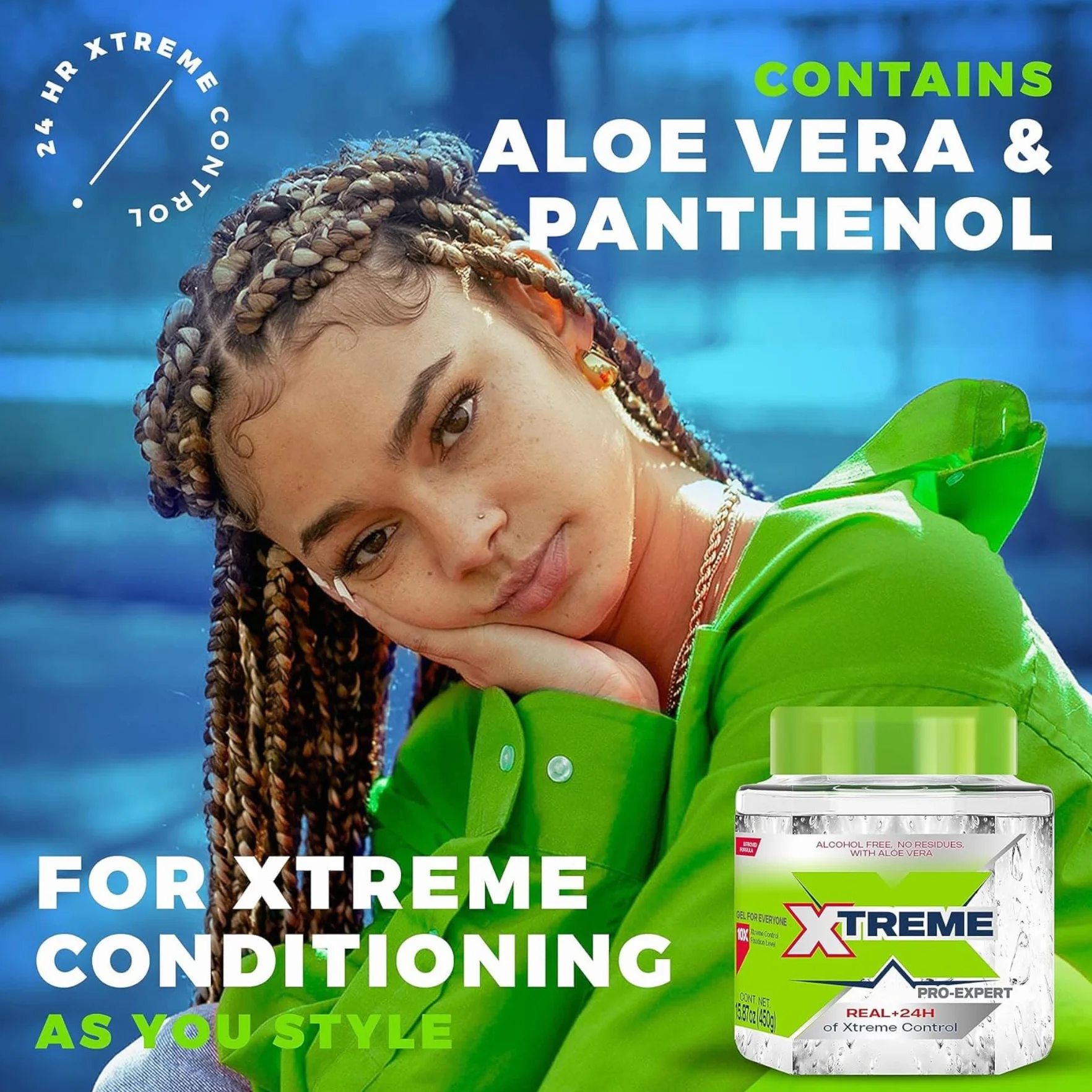 Wetline Xtreme Professional Gel de estilismo para línea húmeda, 15.72 onzas