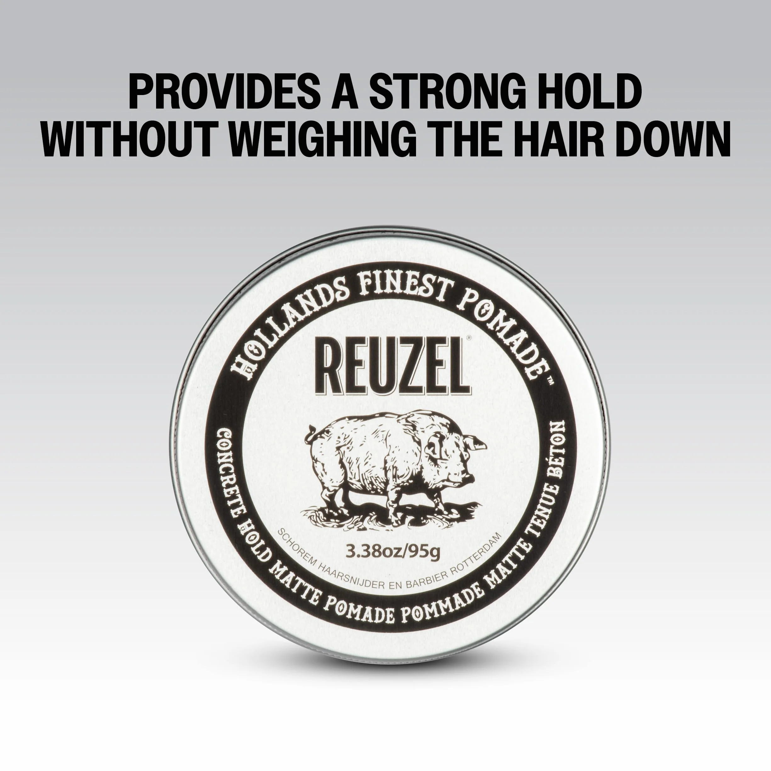 Reuzel Concrete Hold Pomada mate extra firme 95g