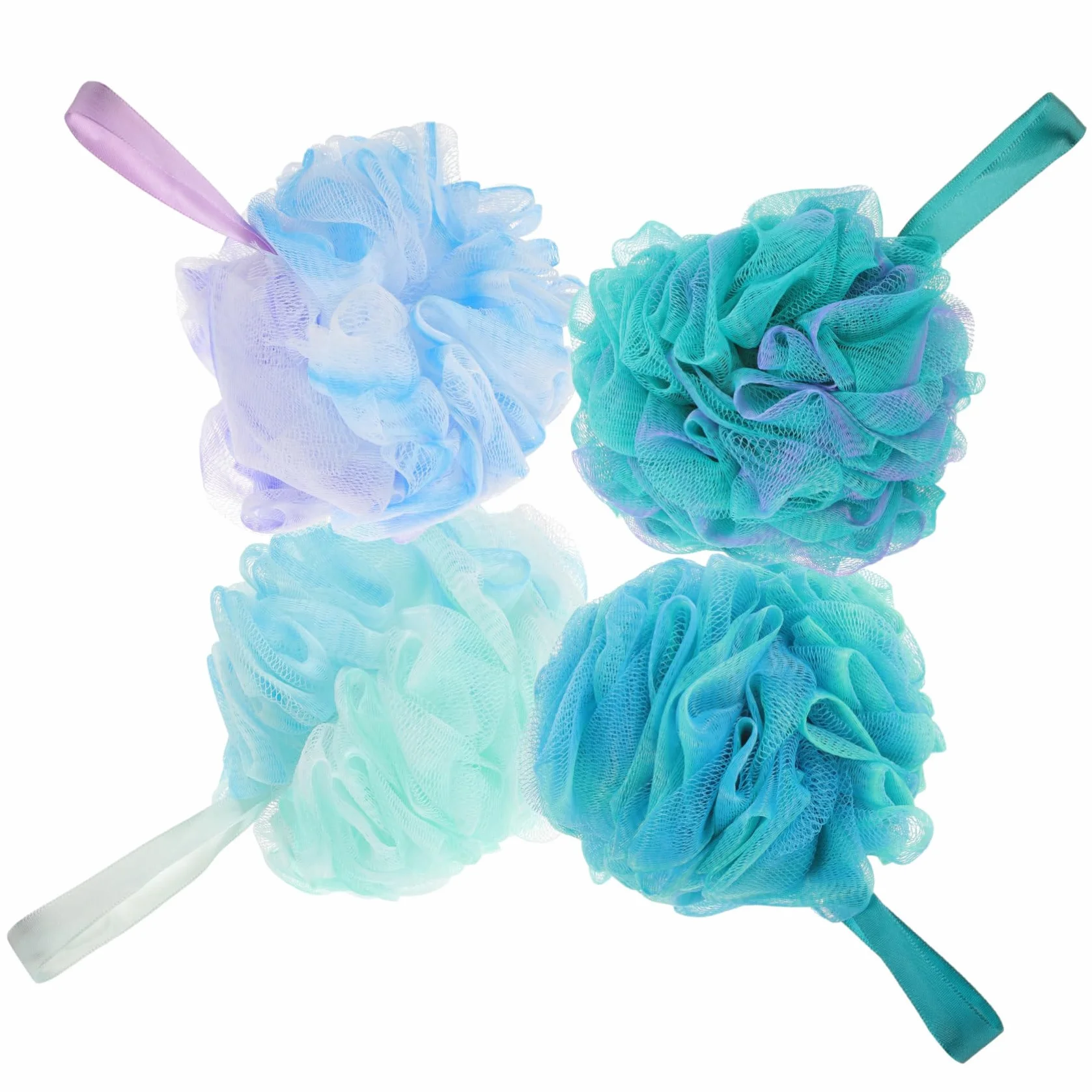 minkissy 20 bolas de baño convenientes esponjas de baño africanas esponja de resistente al desgaste bola de para adultos bola de lufa limpiador de malla