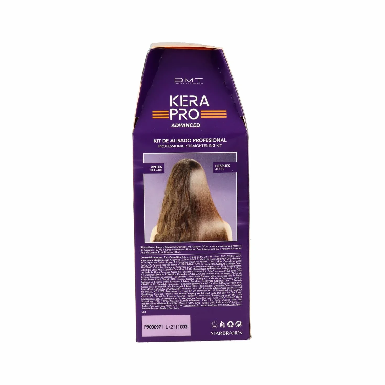 Kativa Bmt Kerapro Advance Kit De Alisado