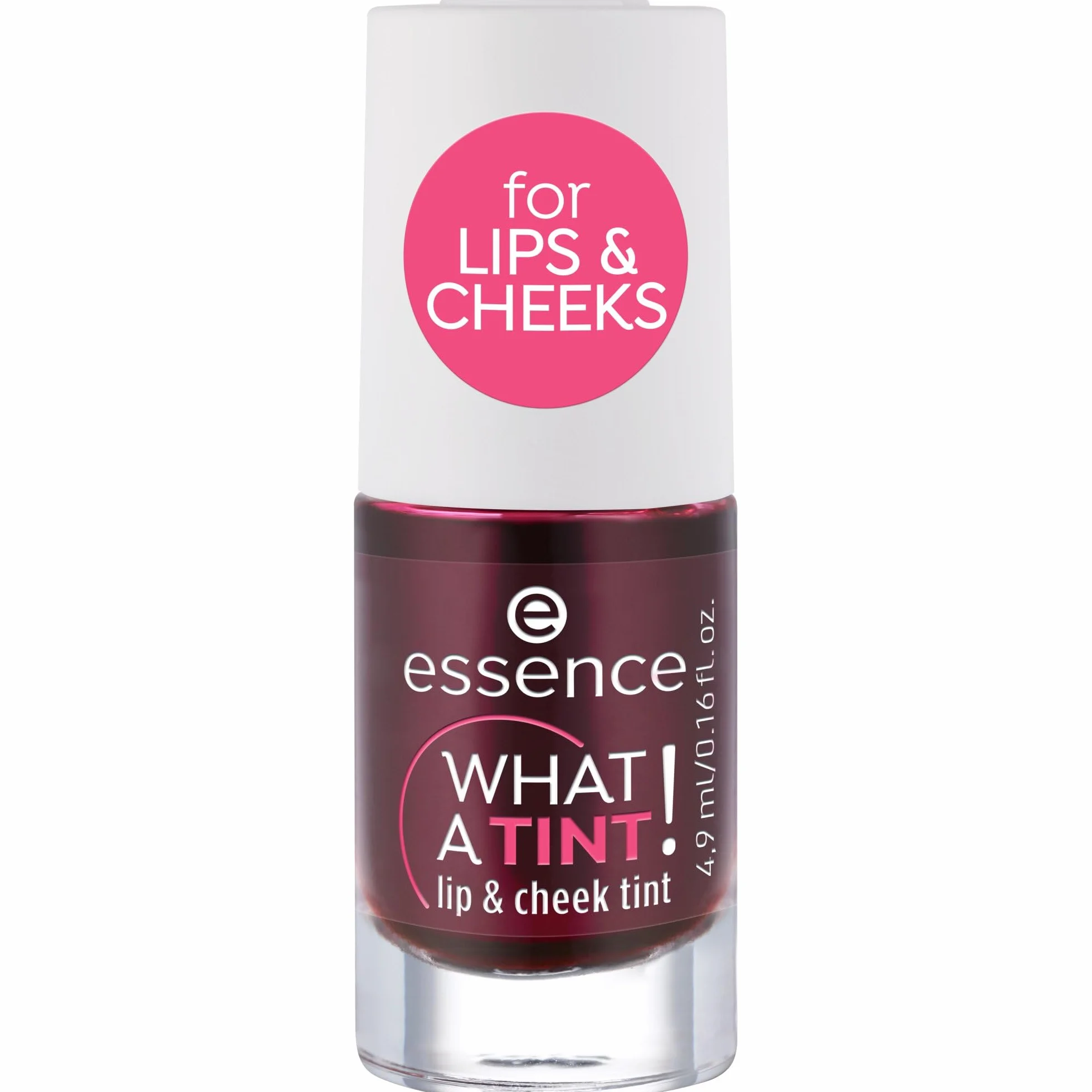 essence WHAT A TINT! tinte para labios y mejillas, larga duración, 4.9ml