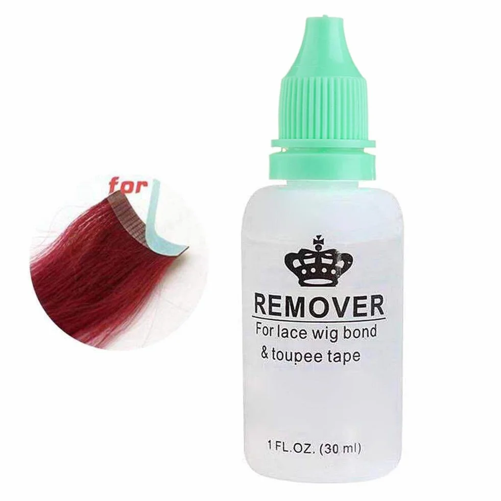 Super Hair Bond Remover Glue 30ml cinta adhesiva para peluca encaje y extensiones cabello