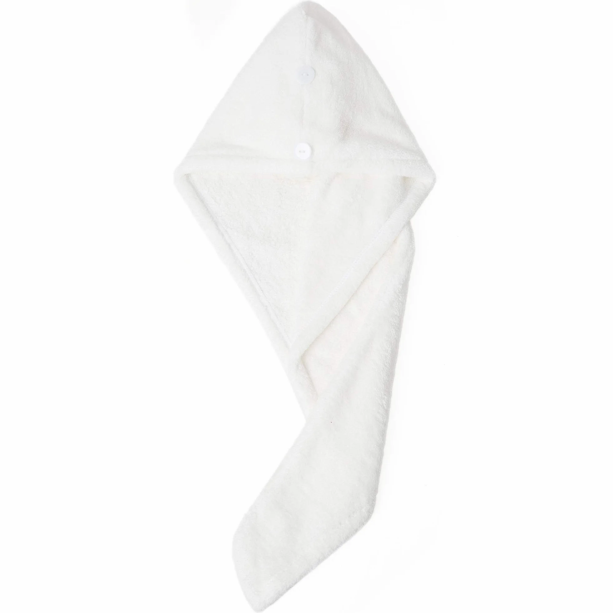 Toallas de microfibra para el pelo 25,4 x 68,5 cm Juego de 2 Turbante absorbente secado rápido