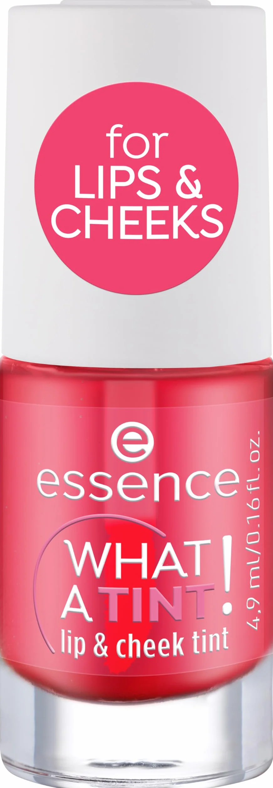 Essence WHAT A TINT! Tinte para labios y mejillas de larga duración 4.9ml