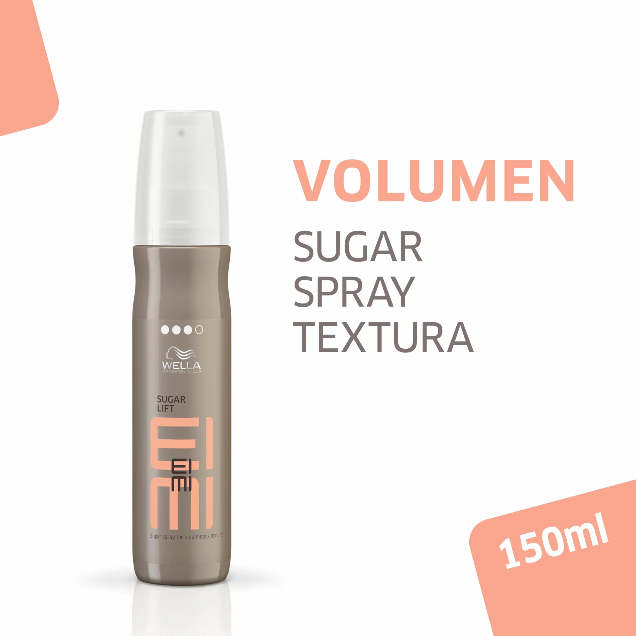WELLA PROFESSIONALS EIMI SUGAR LIFT Spray Profesional Textura Volumen Fijación Fuerte 150ml