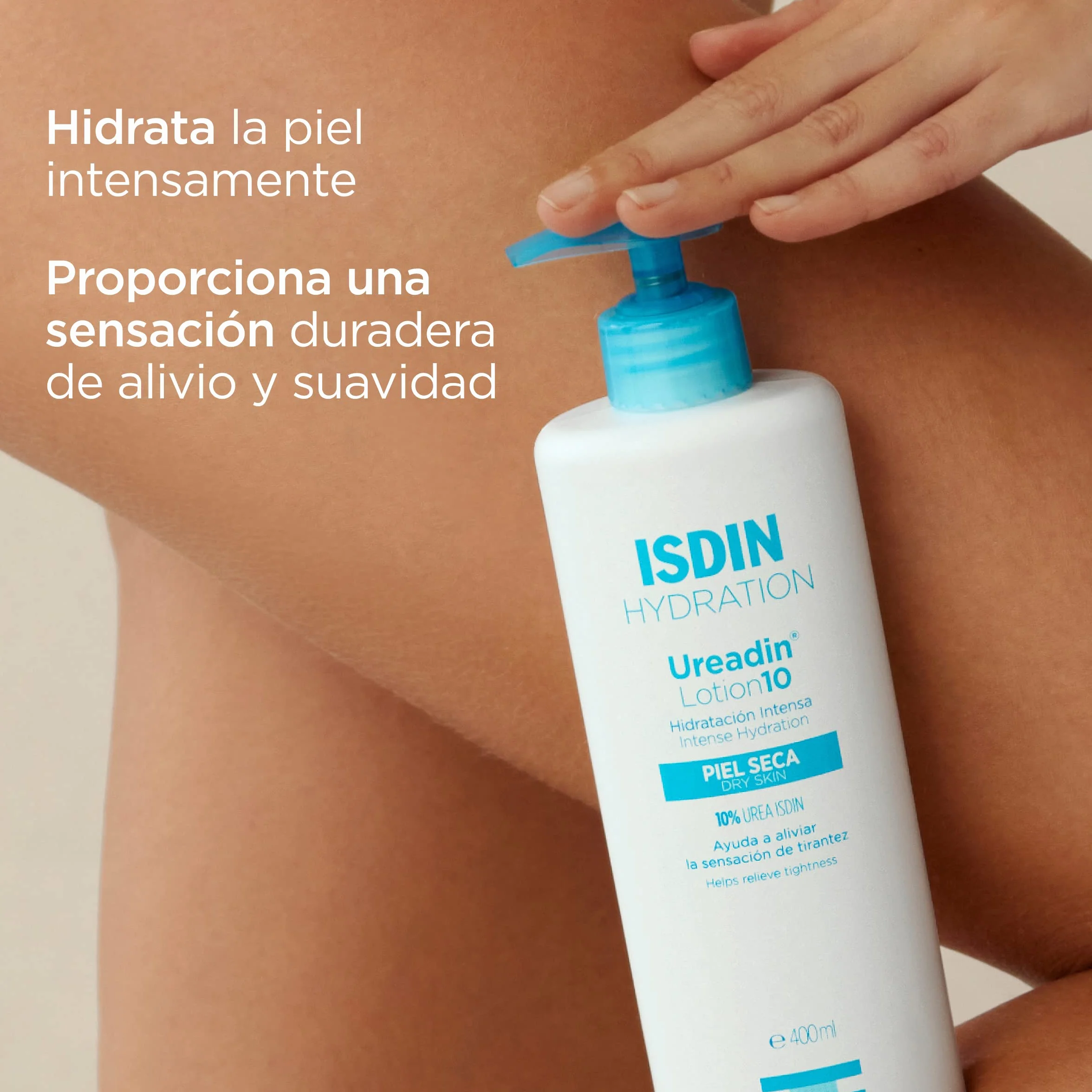 ISDIN Ureadin Lotion10 10% Urea Loción Hidratante Para Piel Seca 400 ml