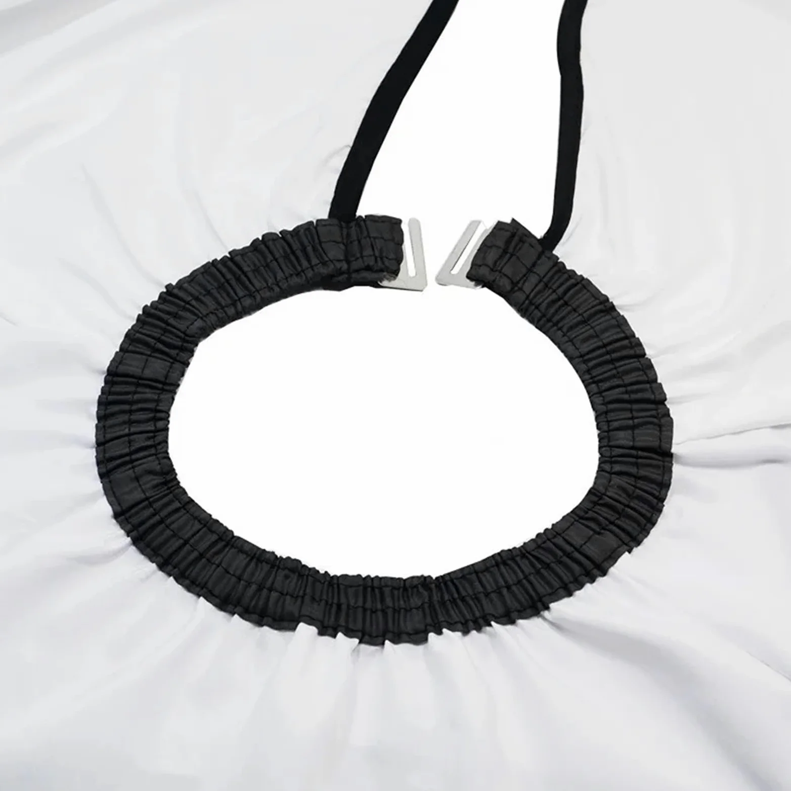Capa Peluqueria Capa de Corte de Pelo Profesional Impermeable, Delantal for Corte de Pelo, paño de peluquería, Envoltura de Bata, 145x165cm(1pcs-White,5pcs)