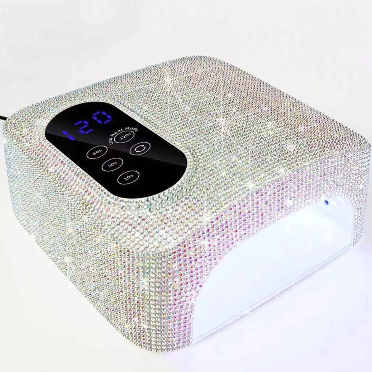 C,Secador de uñas Profesional de 36 LED, Recargable, con luz UV LED, Secado rápido para Todo Tipo de esmaltes en Gel. Ideal para Salones de Belleza.