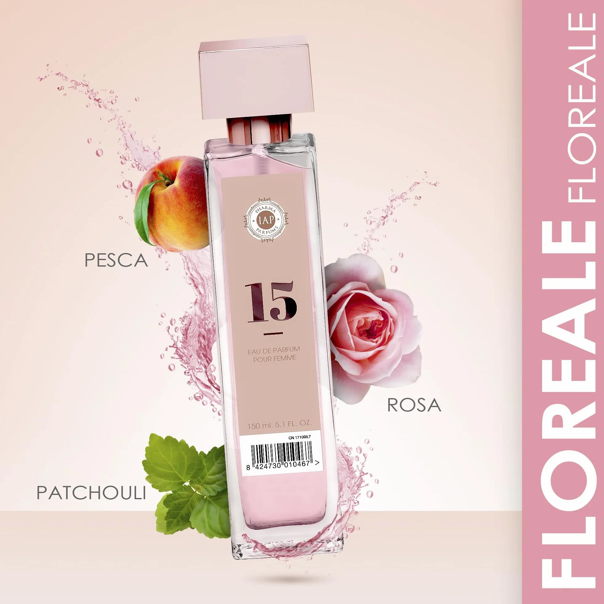 IAP Pharma Parfums nº 15 Eau de Parfum Floral Mujer 150 ml
