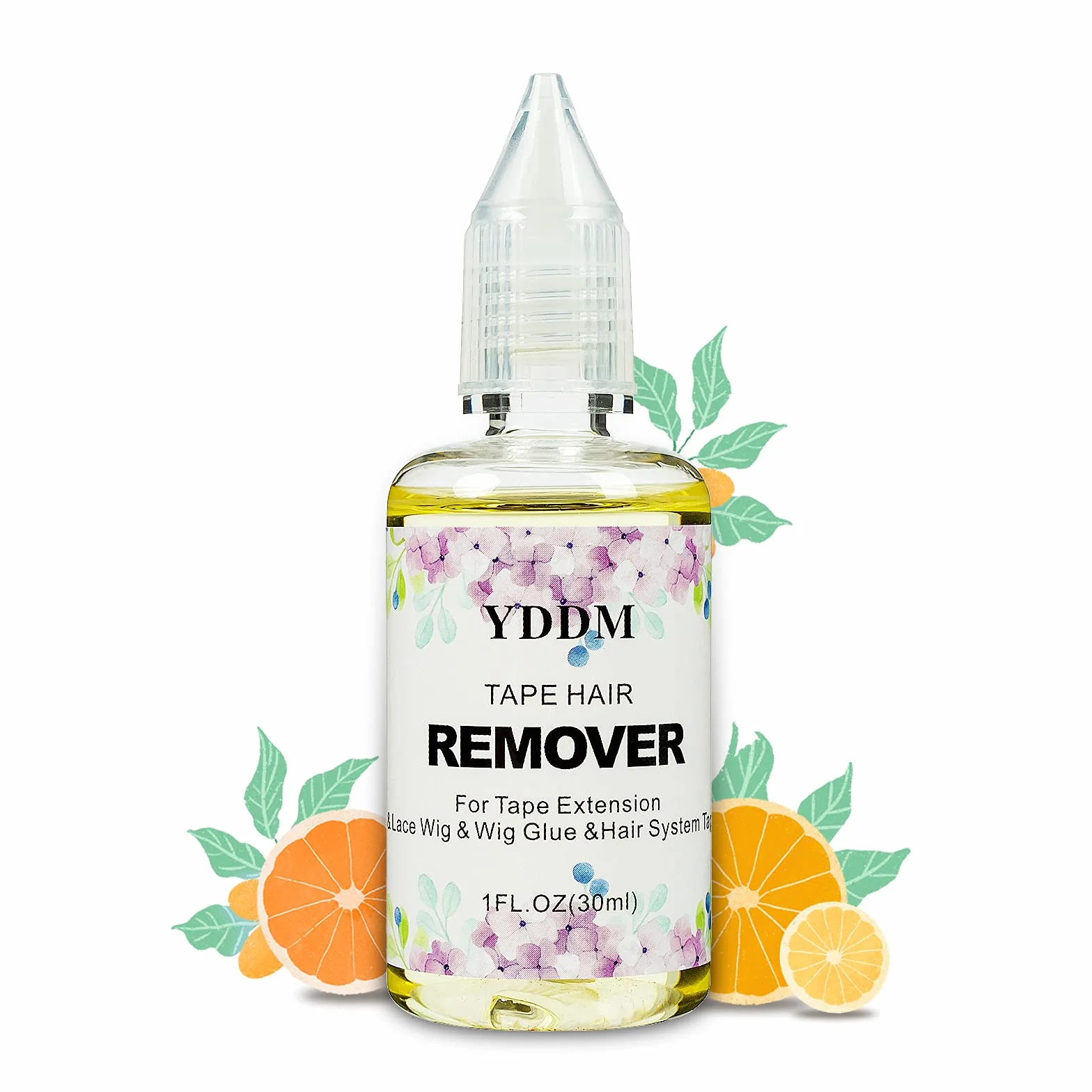 Removedor de cinta para extensiones de cabello 1FL.oz (30ml) removedor de pegamento para peluca de encaje