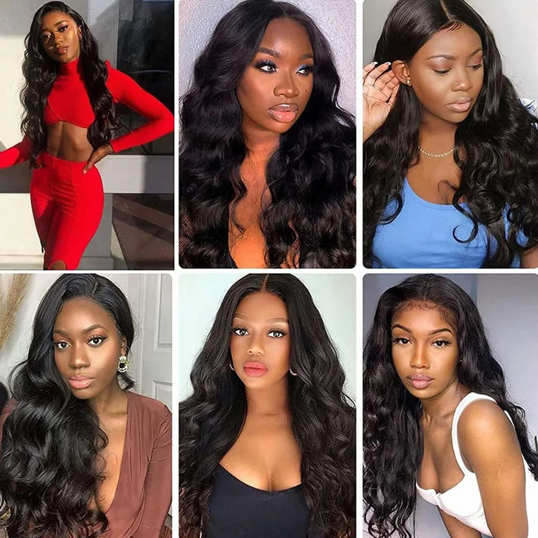 Extensiones de pelo humano sin procesar, extensiones de pelo humano sin procesar, doble trama #1B, color negro natural, 3 paquetes por paquete, 150 g, 18, 20 y 22 pulgadas