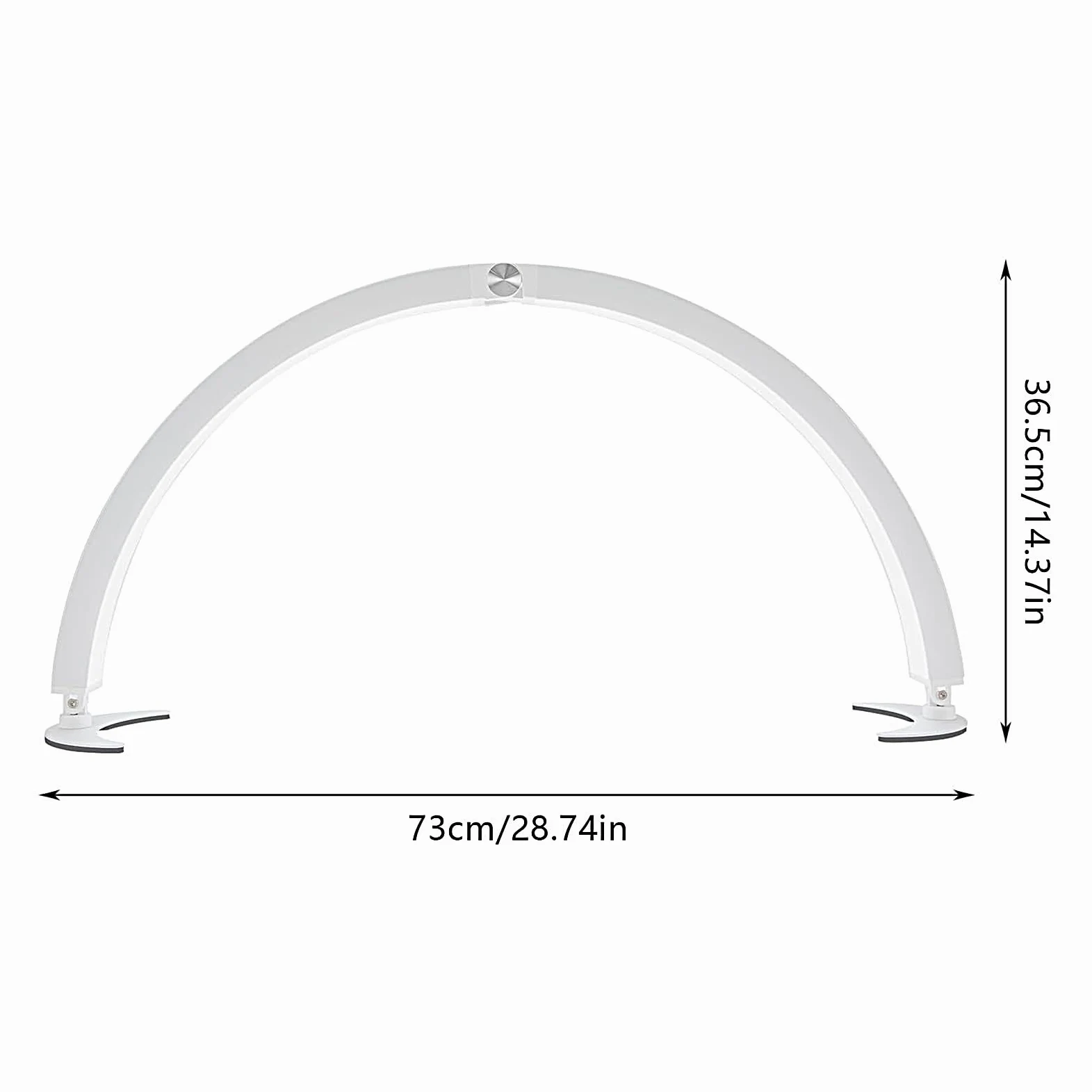 Genérico Luz de Mesa para Uñas Ajustable 40W | Lámpara de Uñas Forma Media Luna para Amiga Esposa Hermana Hija en Hogar Viajes Interior Exterior