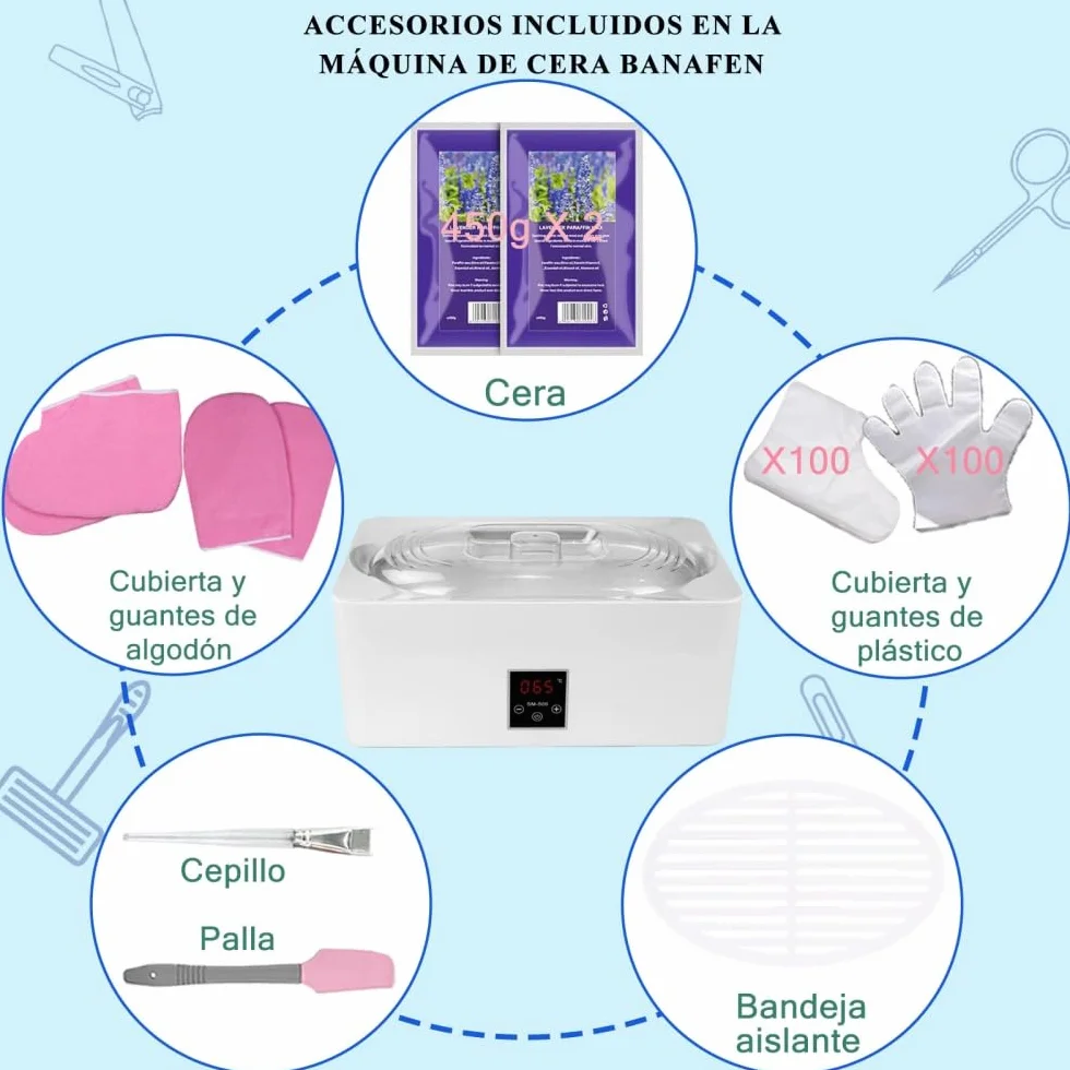 Baños de parafina Gris