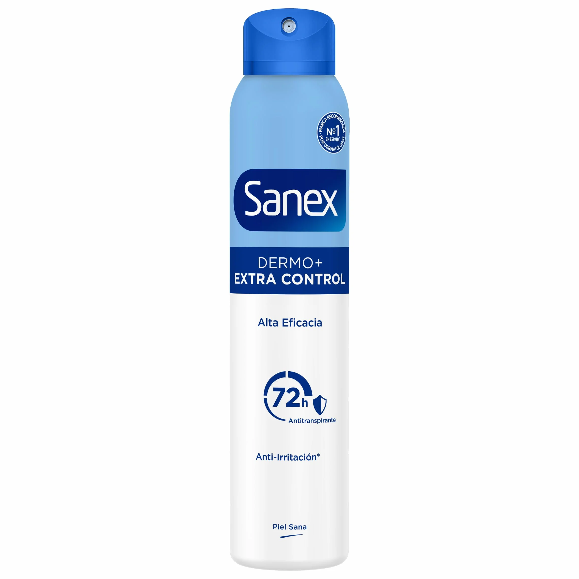 Sanex Dermo Extra Control Desodorante Spray 200 ml Pack 6 Uds con Óxido de Zinc Antibacteriano 72H Protección