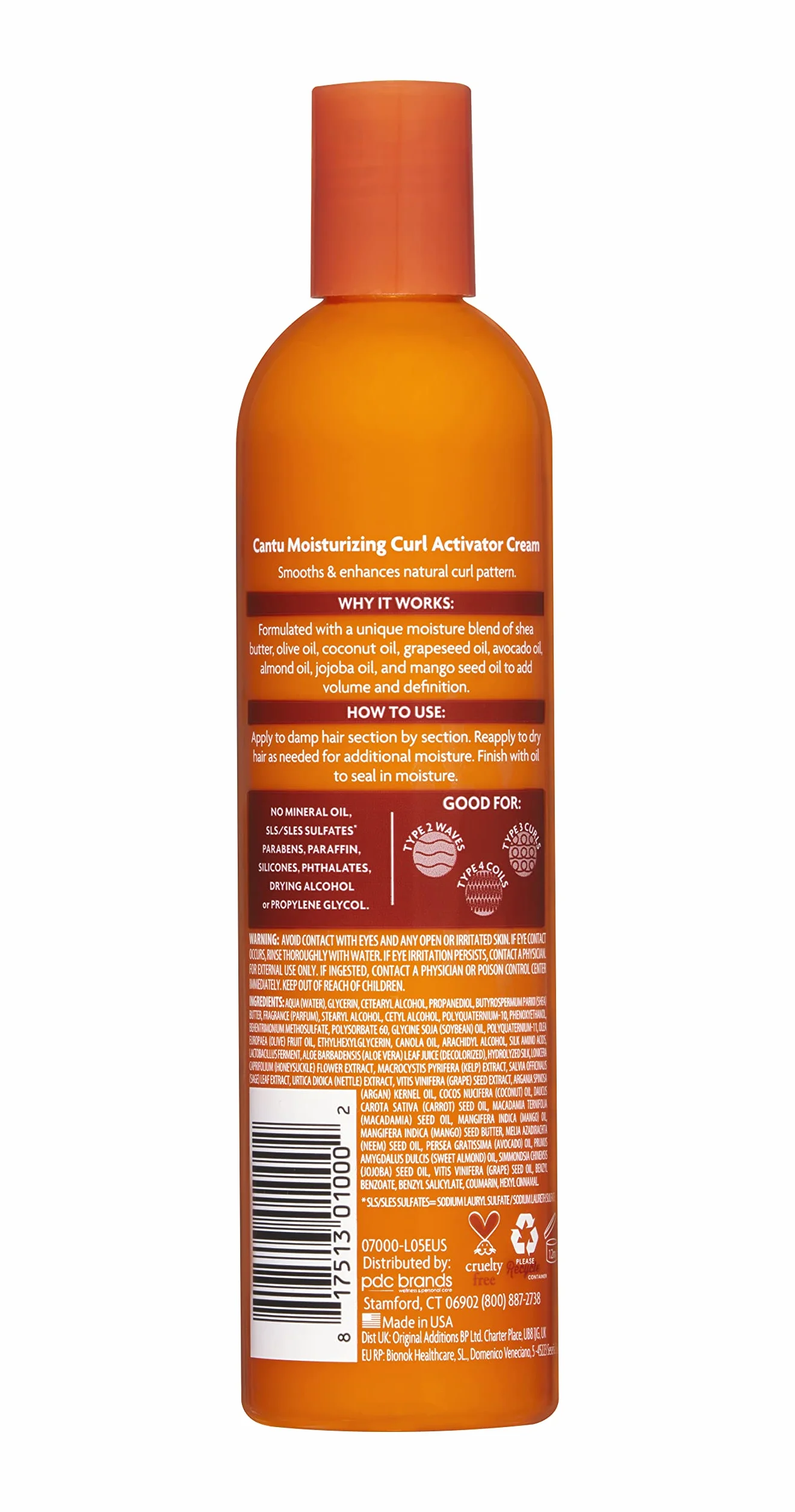 CANTU Crema Capilar para Cabello Rizado 355 ml