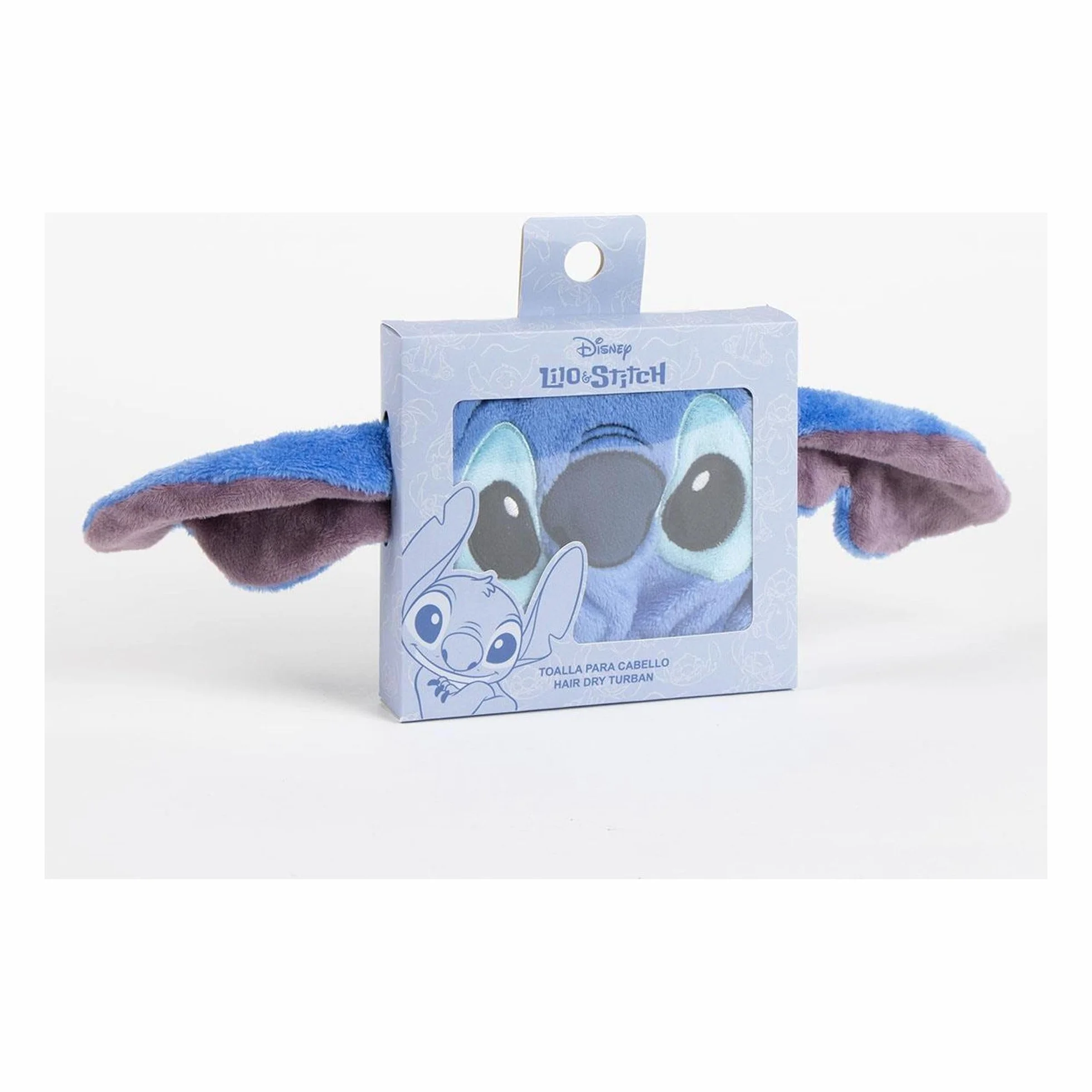 Toalla para Cabello Stitch Secado Rápido y Suave Absorbente Antideslizante