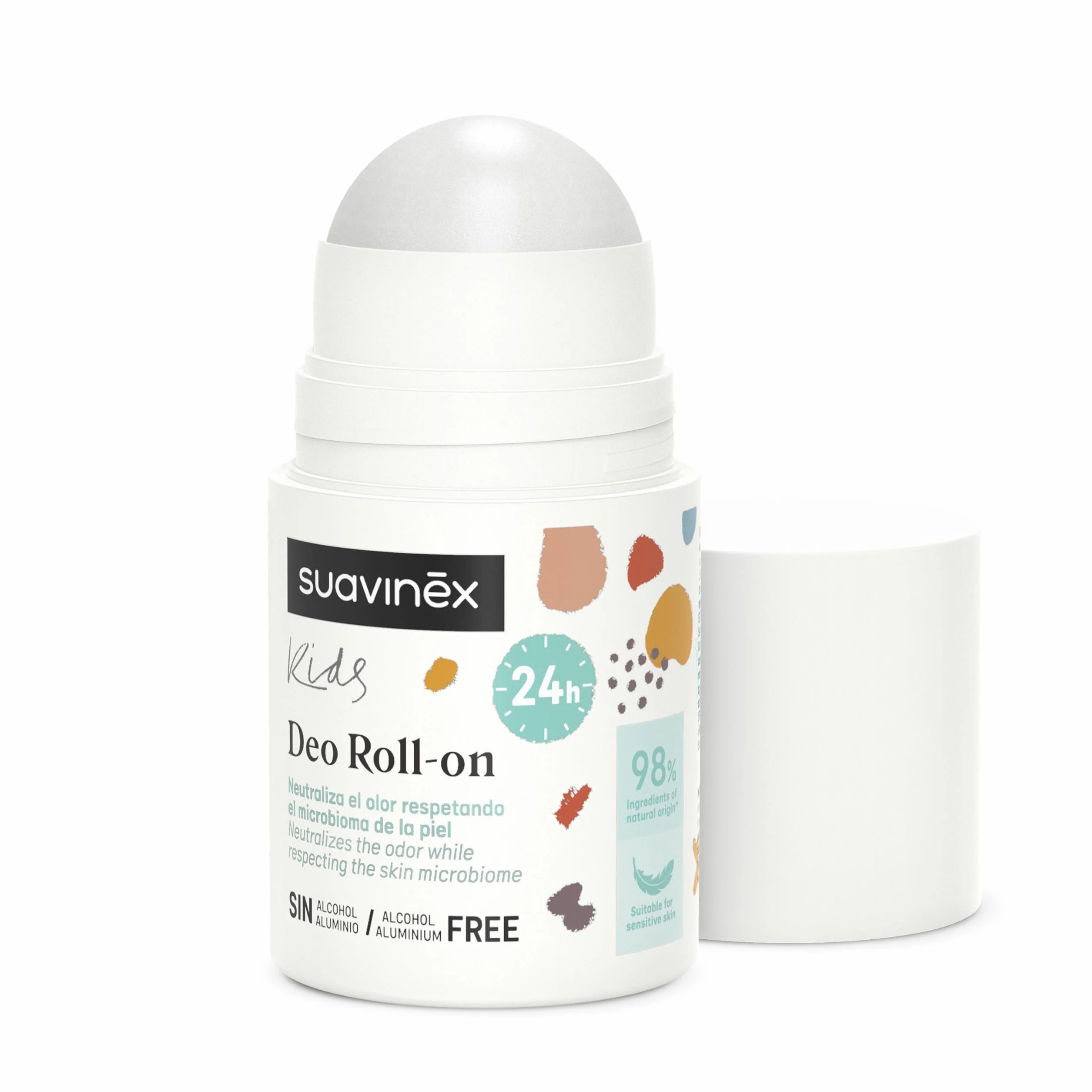 Suavinex Desodorante Roll On Sin Alcohol Sin Aluminio 50 ml +8 Años
