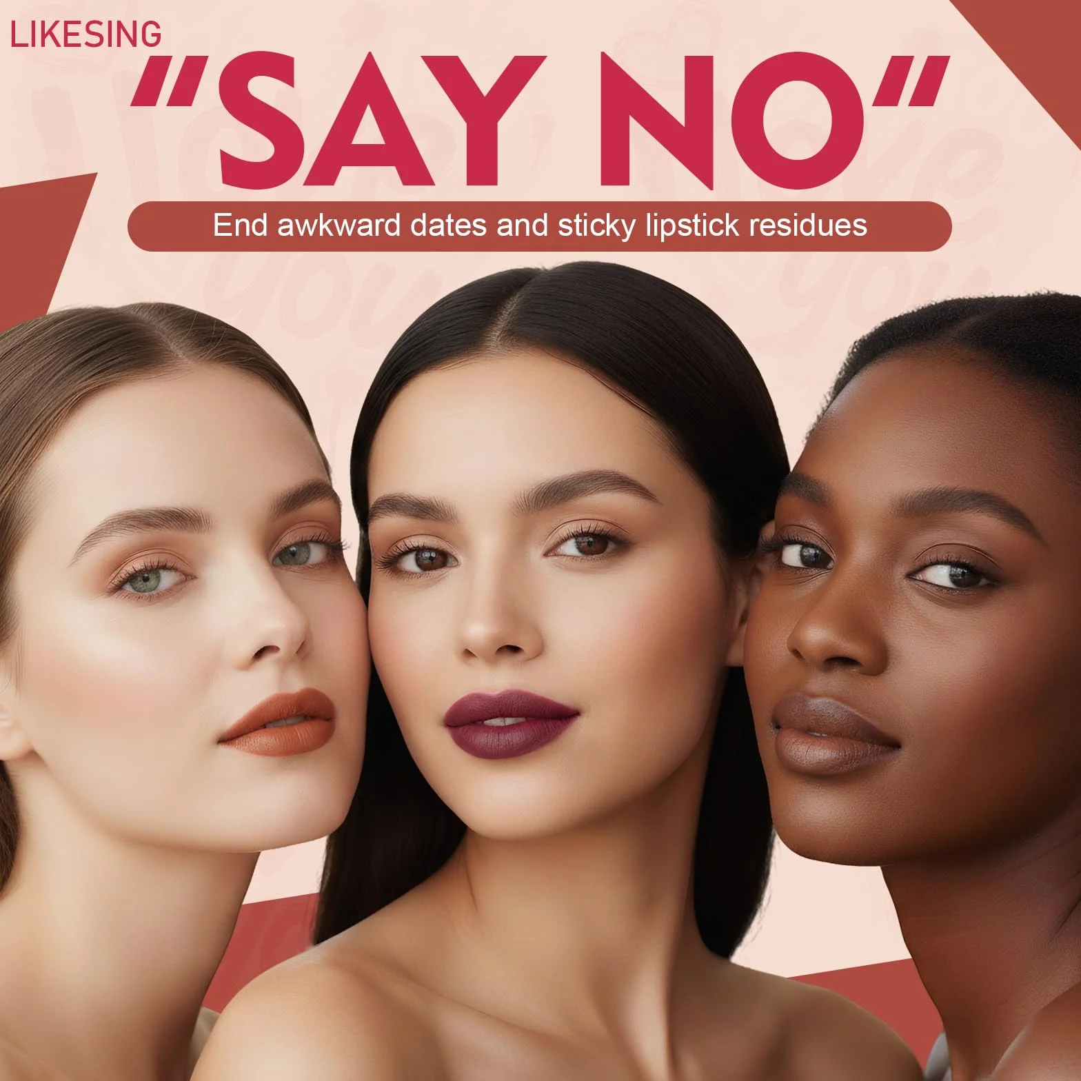Tinte Labial Peel Off 3x3.5 Ml Delineador De Labios Lip Stain Mate Impermeable Larga Duración No Transferible