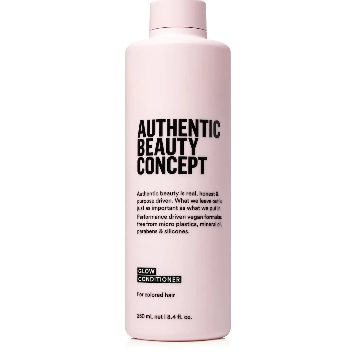 Authentic Beauty Concept - Acondicionador de brillo, Cabello teñido, Hidrata el cabello teñido, Vegano y libre de crueldad animal, Sin silicona, 200 ml