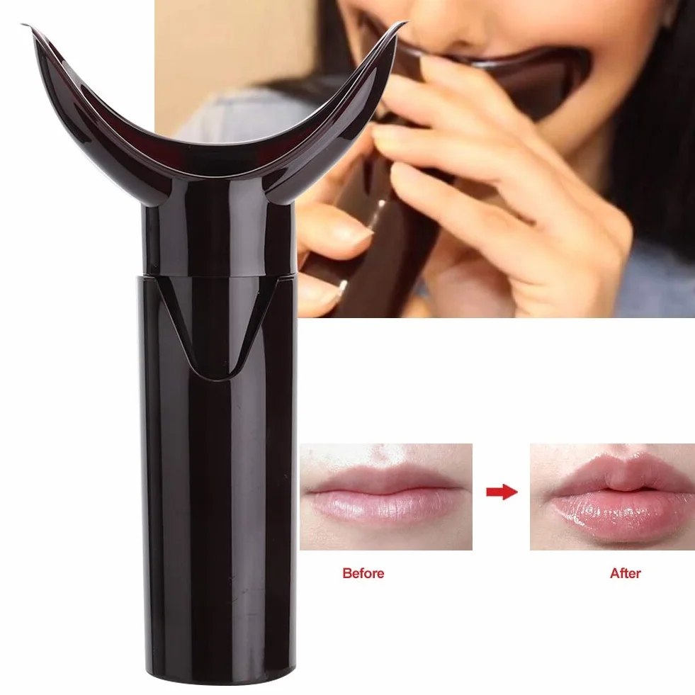 Lip Plumper Tool Lip Enhancer Suction Portable Manual Labios Herramienta De Belleza Rojo Oscuro