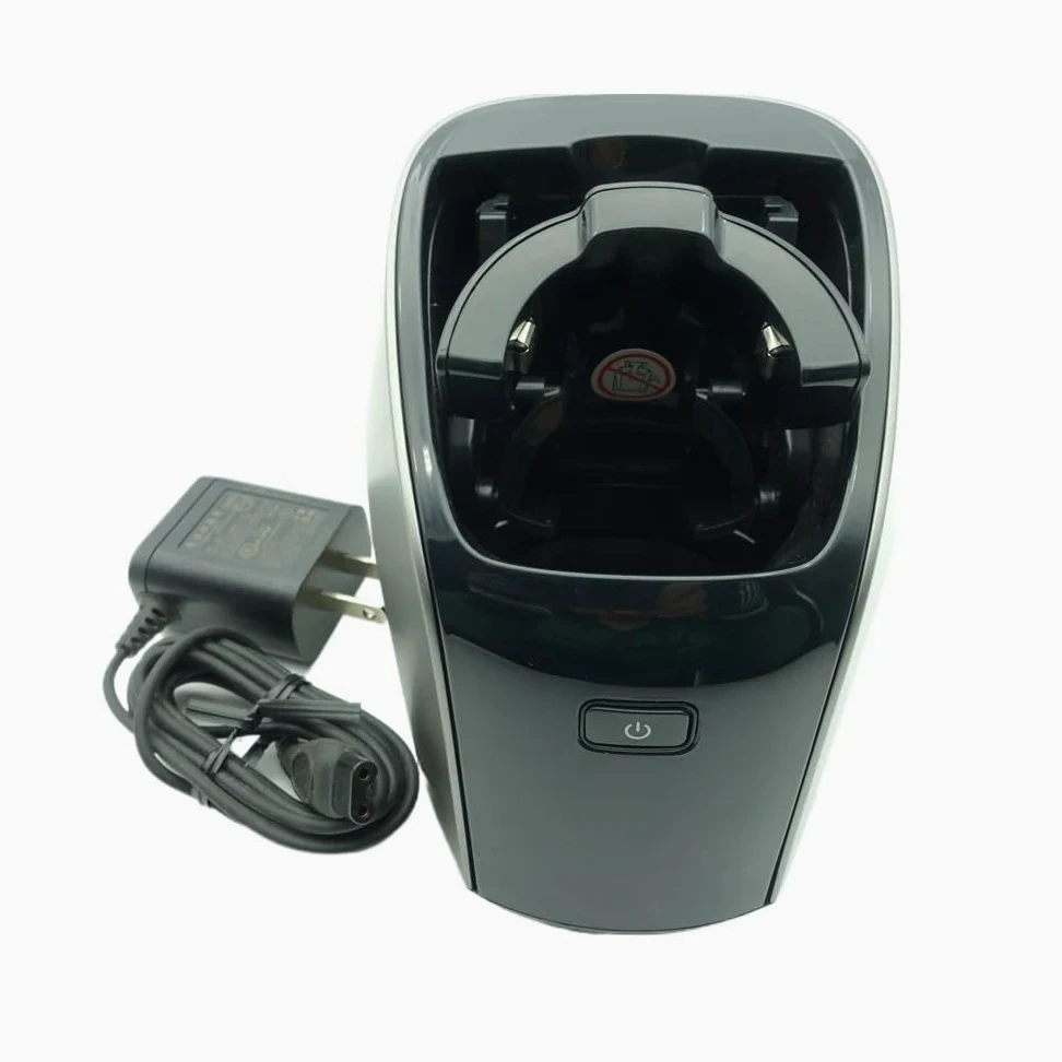 Base De Carga For Maquinilla De Afeitar RQ1000, Compatible Con Philips,RQ1050 RQ1055 RQ1060 RQ1065 RQ1075 RQ1080 RQ1085 RQ1090 RQ1095(US plug and base)